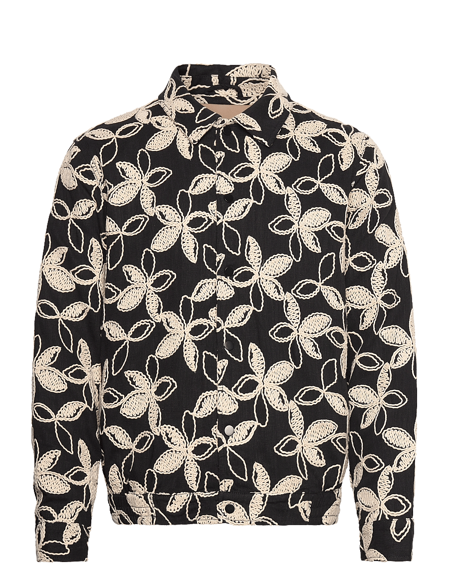 Rue de Tokyo - CLANCY FLOWER TECH - black white flower - 0