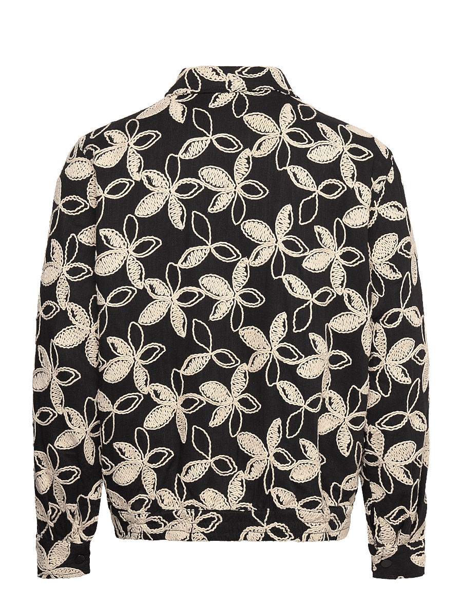 Rue de Tokyo - CLANCY FLOWER TECH - black white flower - 1