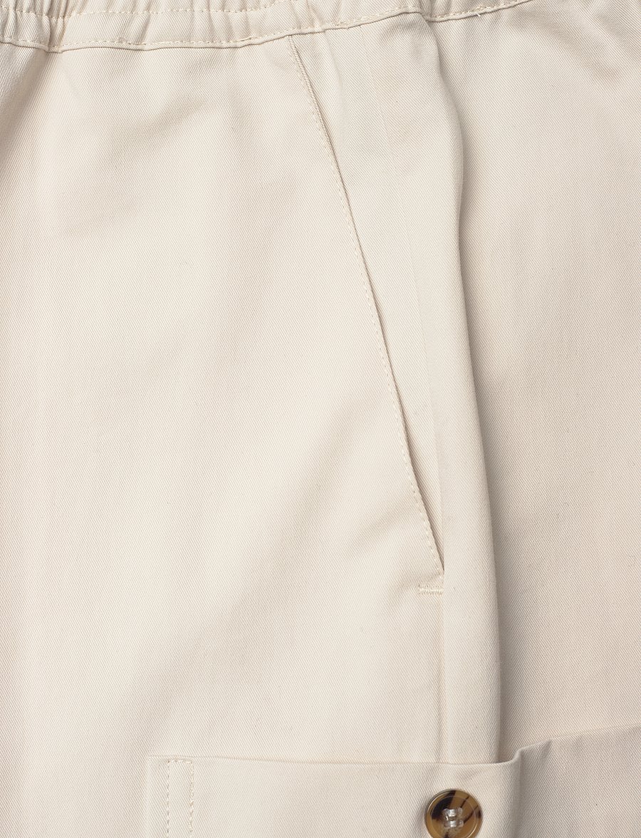 Rue de Tokyo - PIKE SOFT COTTON TENCEL - casual shorts - sand - 3