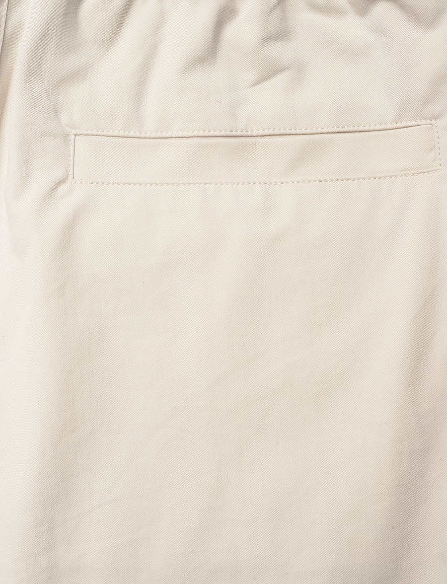 Rue de Tokyo - PIKE SOFT COTTON TENCEL - casual shorts - sand - 4