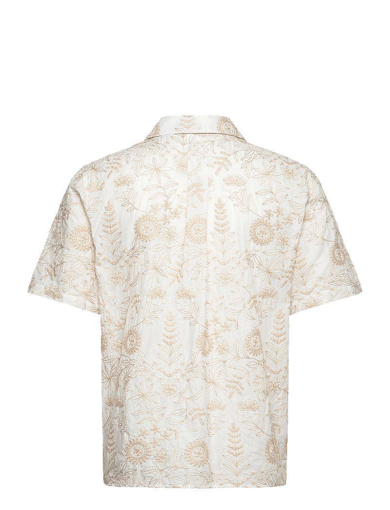 Rue de Tokyo - SETH EMBROIDERED FLOWER - krótki rękaw - sand embroidery - 1