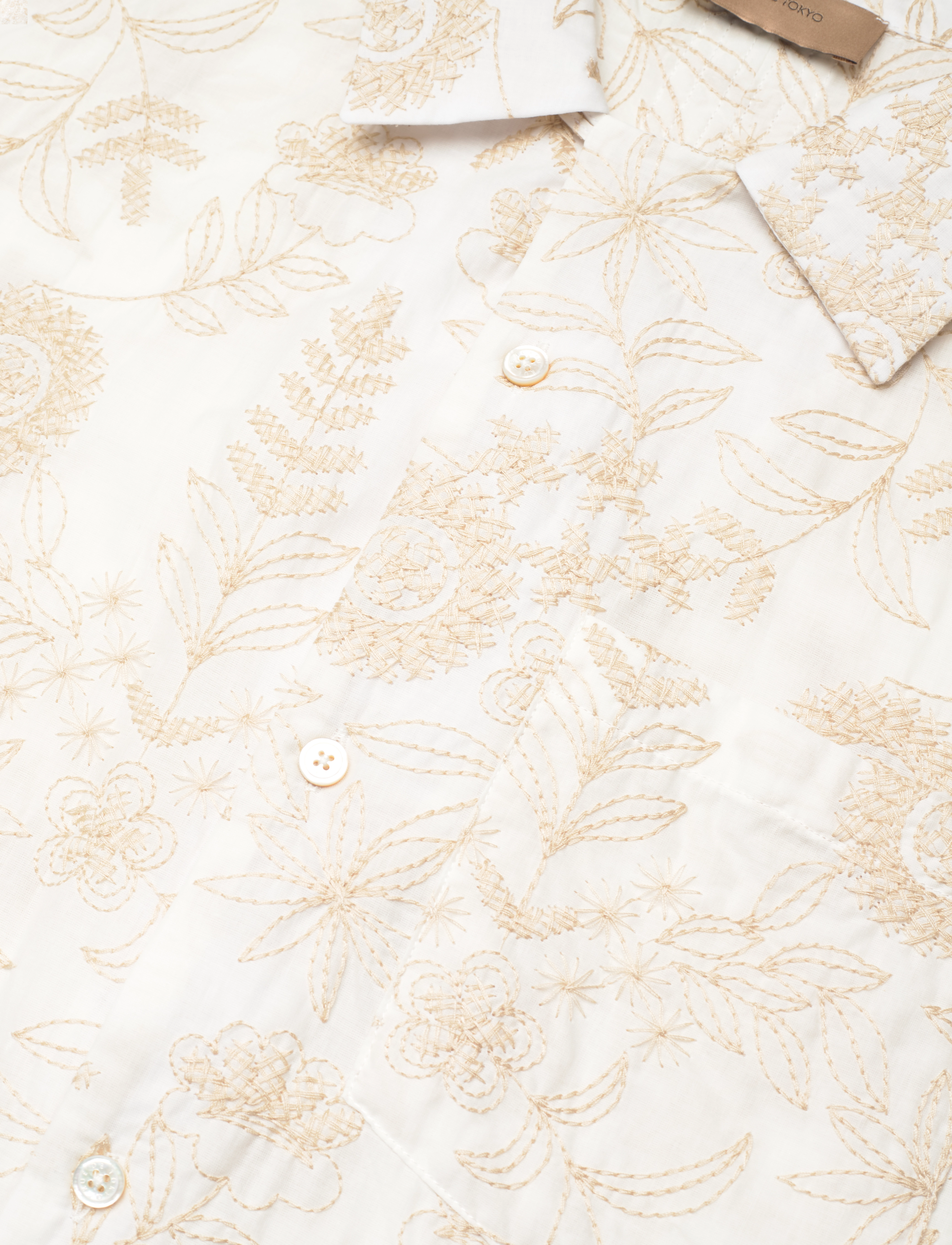 Rue de Tokyo - SETH EMBROIDERED FLOWER - sand embroidery - 3