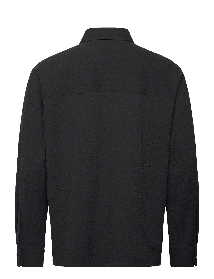 Rue de Tokyo - SEVERAS HEAVY SEERSUCKER - black - 1