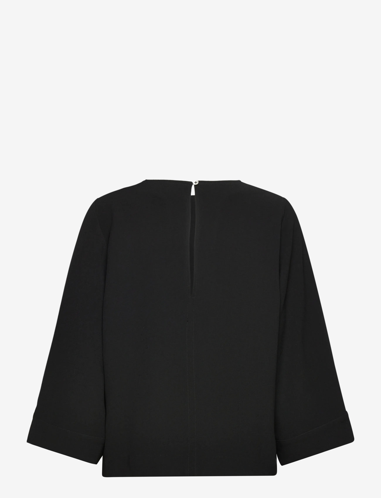 Rue de Tokyo - SIMAKO RECYCLED HEAVY CREPE - pikkade varrukatega pluusid - black - 2