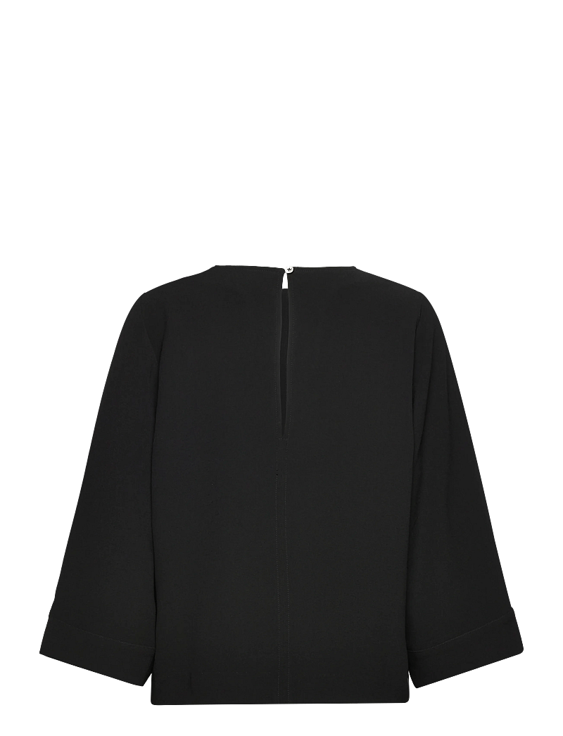 Rue de Tokyo - SIMAKO RECYCLED HEAVY CREPE - pikkade varrukatega pluusid - black - 2