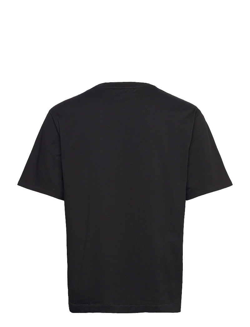 Rue de Tokyo - TIBOR LIGHT JERSEY - short-sleeved t-shirts - black off white print - 1