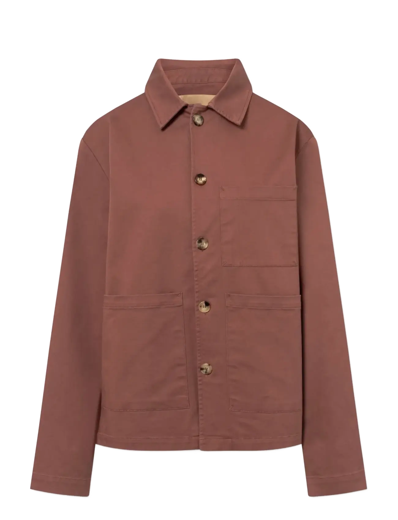 CAMERON ORGANIC TWILL - BERRY ROSE