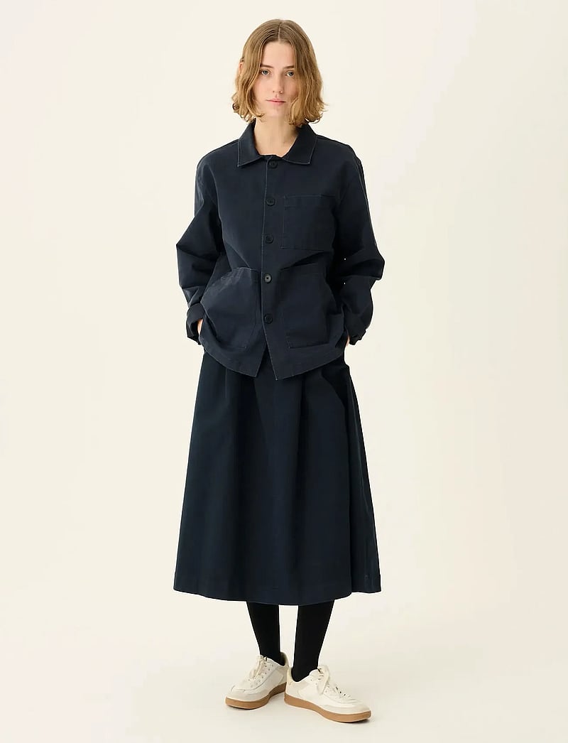 Rue de Tokyo - CAMERON ORGANIC TWILL - vårjackor - dark navy - 0