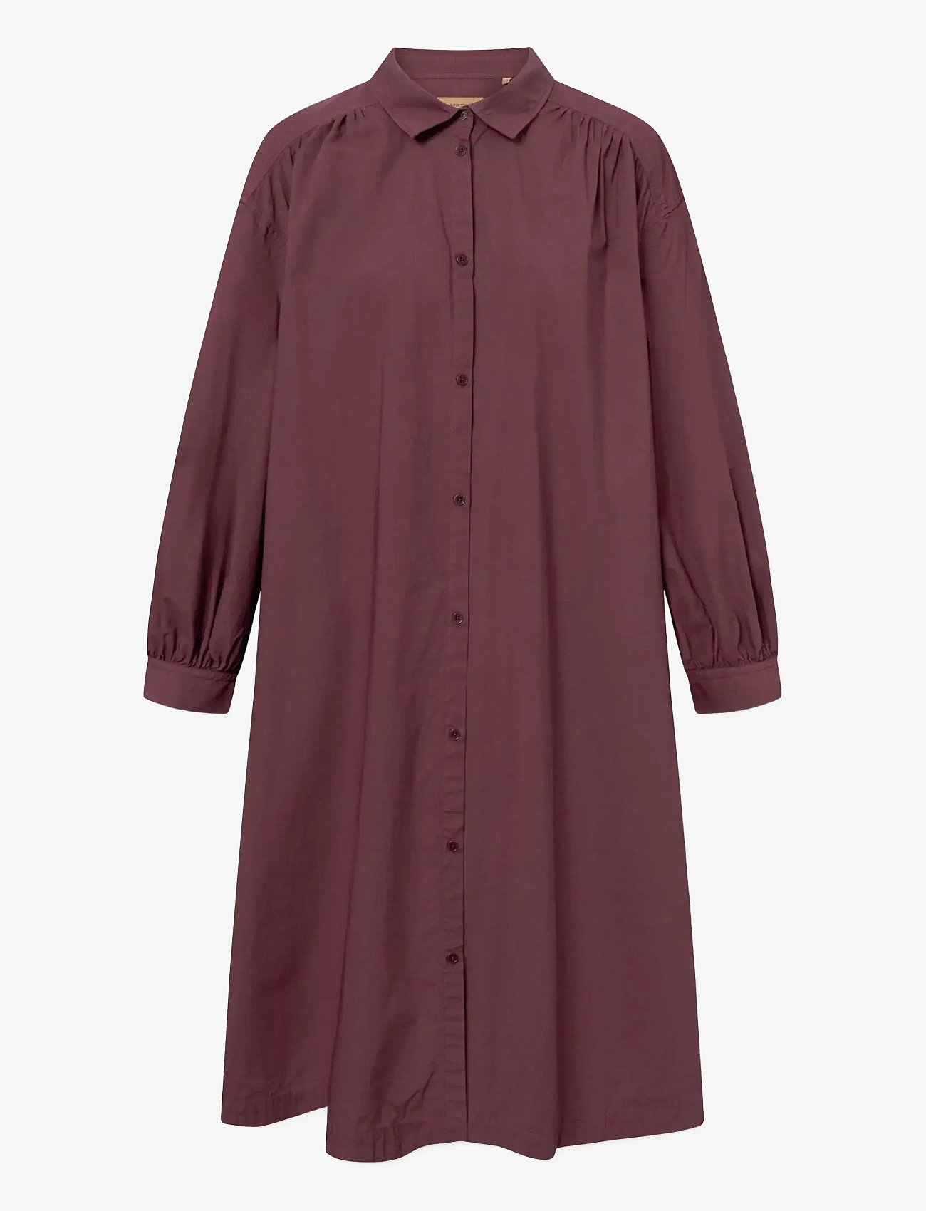 Rue de Tokyo - DOUKA ORGANIC GARMENT DYED POPLIN - burgundy - 1