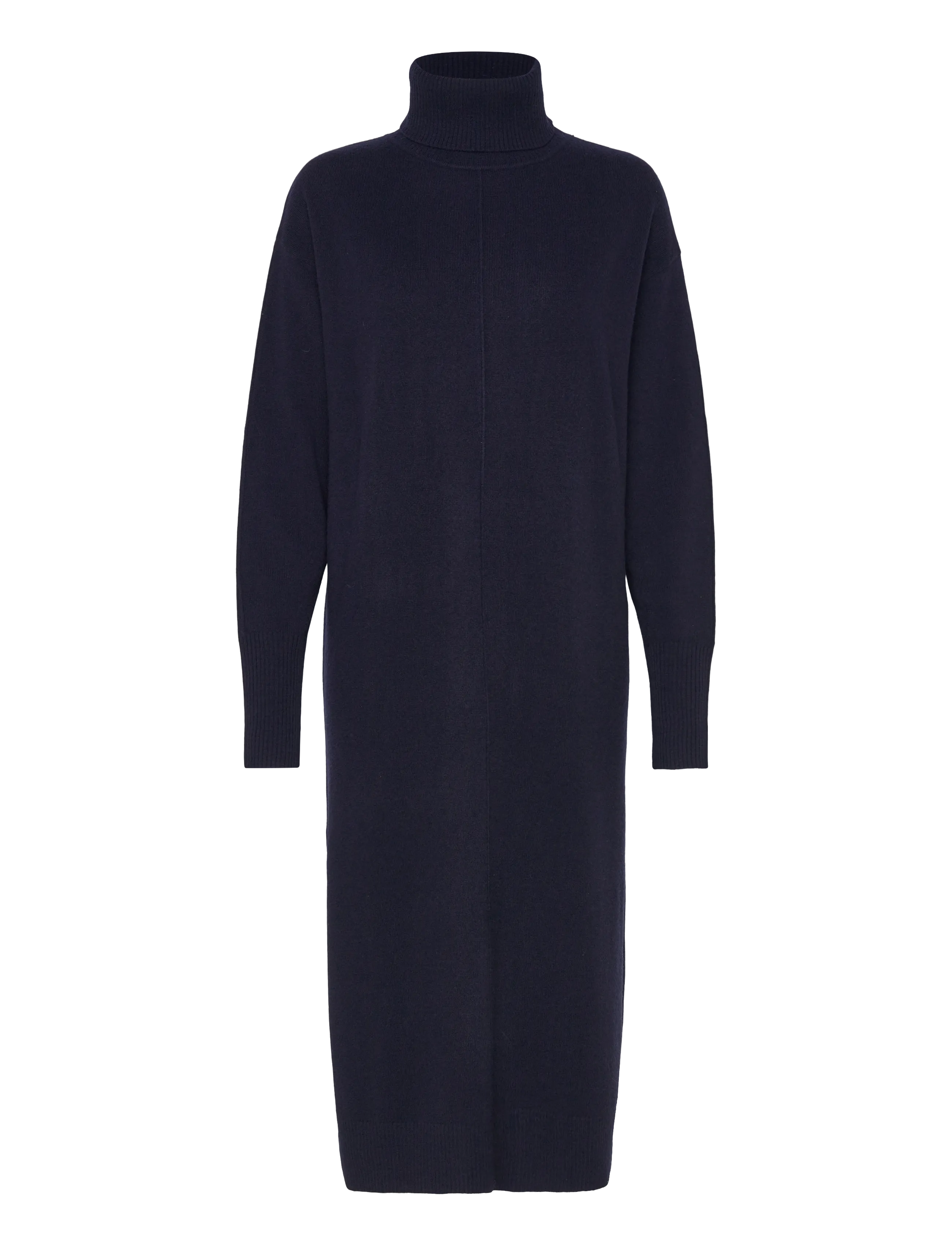 Rue de Tokyo KATJA ORGANIC MERINO WOOL - Kleider - NAVY / navy
