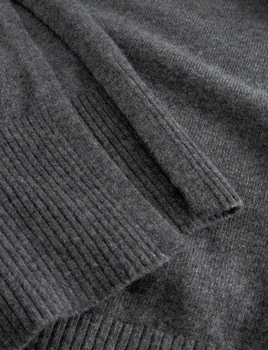 Rue de Tokyo - KYLE ORGANIC MERINO WOOL - grey - 2