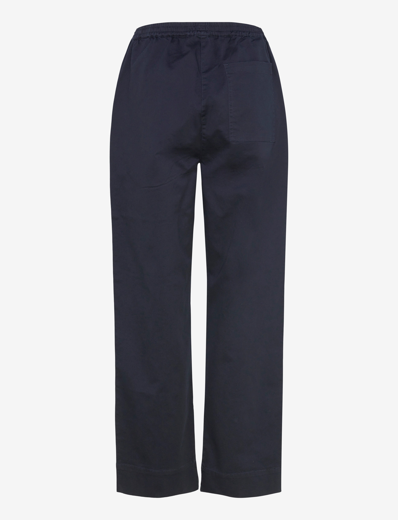 Rue de Tokyo - PALLA ORGANIC TWILL - bukser med lige ben - dark navy - 1