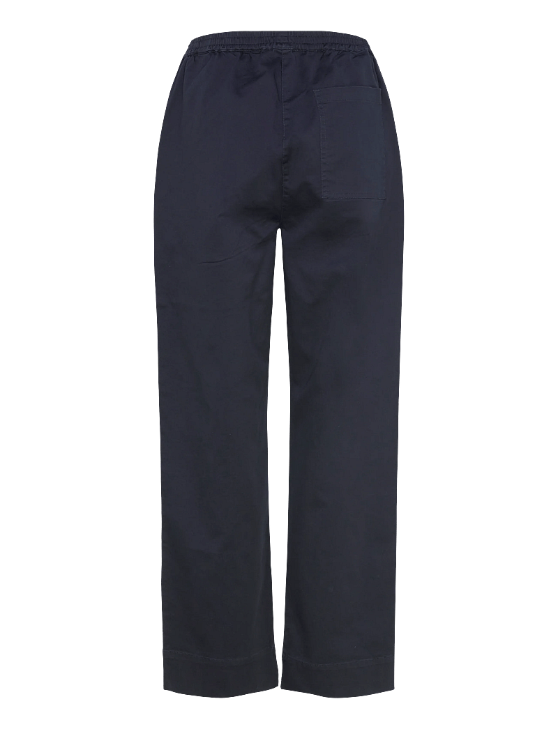 Rue de Tokyo - PALLA ORGANIC TWILL - bukser med lige ben - dark navy - 1