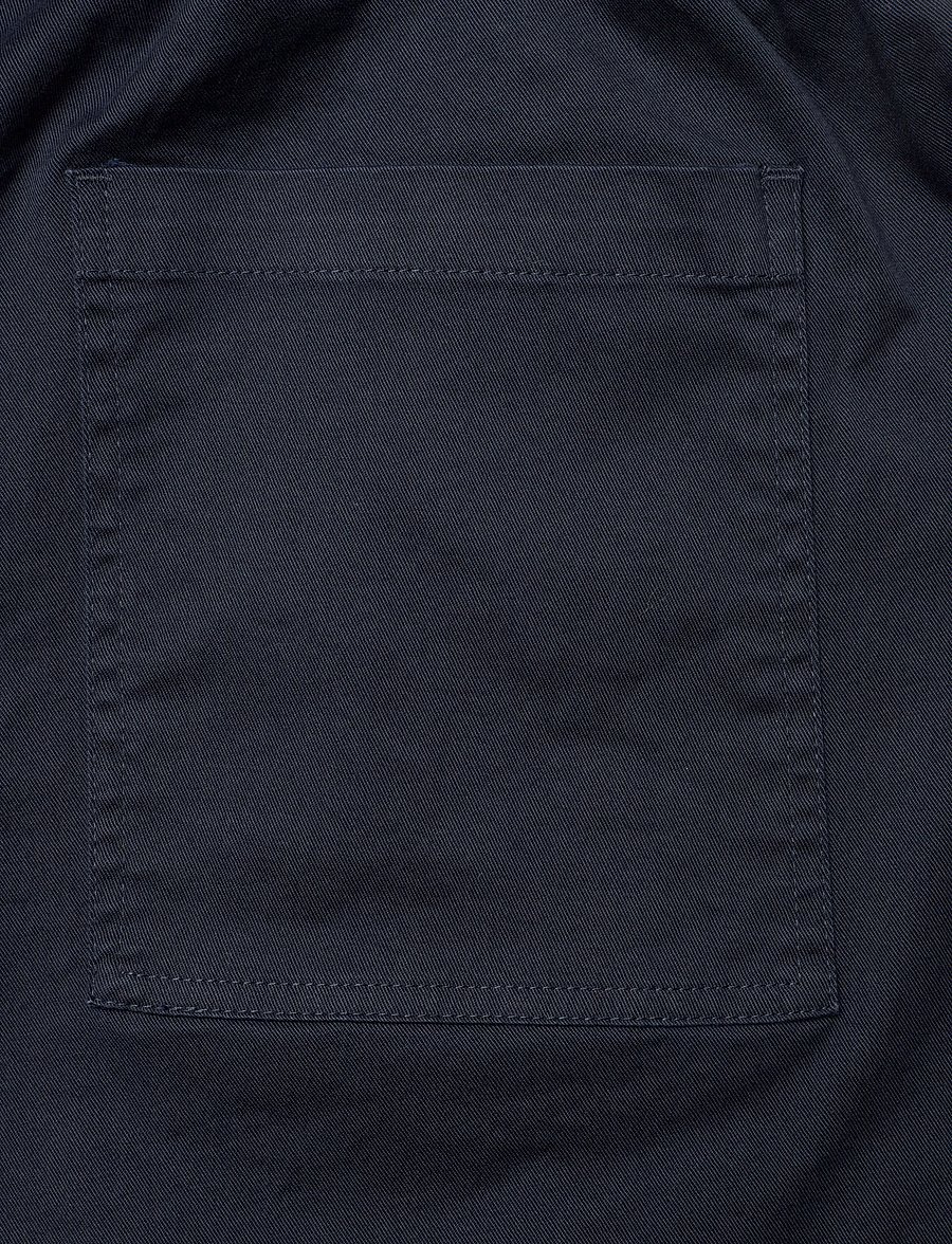 Rue de Tokyo - PALLA ORGANIC TWILL - buxur með beinum skálmum - dark navy - 3