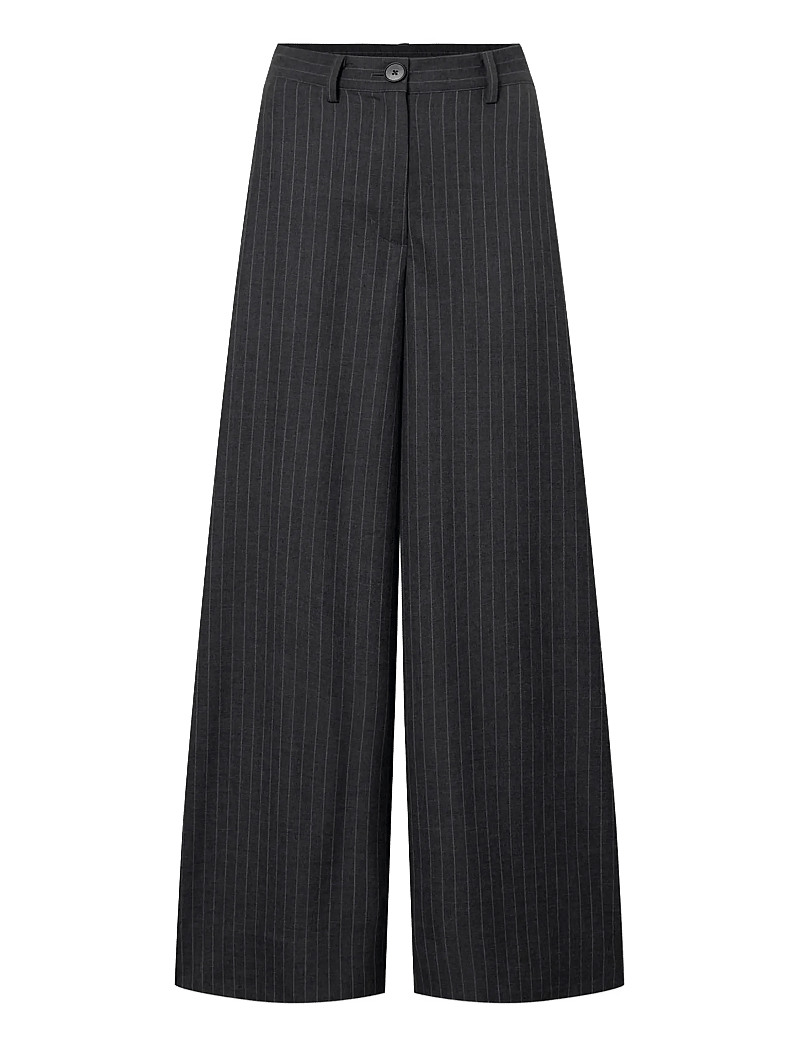 Rue de Tokyo - PAPINA WOOL PINSTRIPE - grey pinstripe - 1