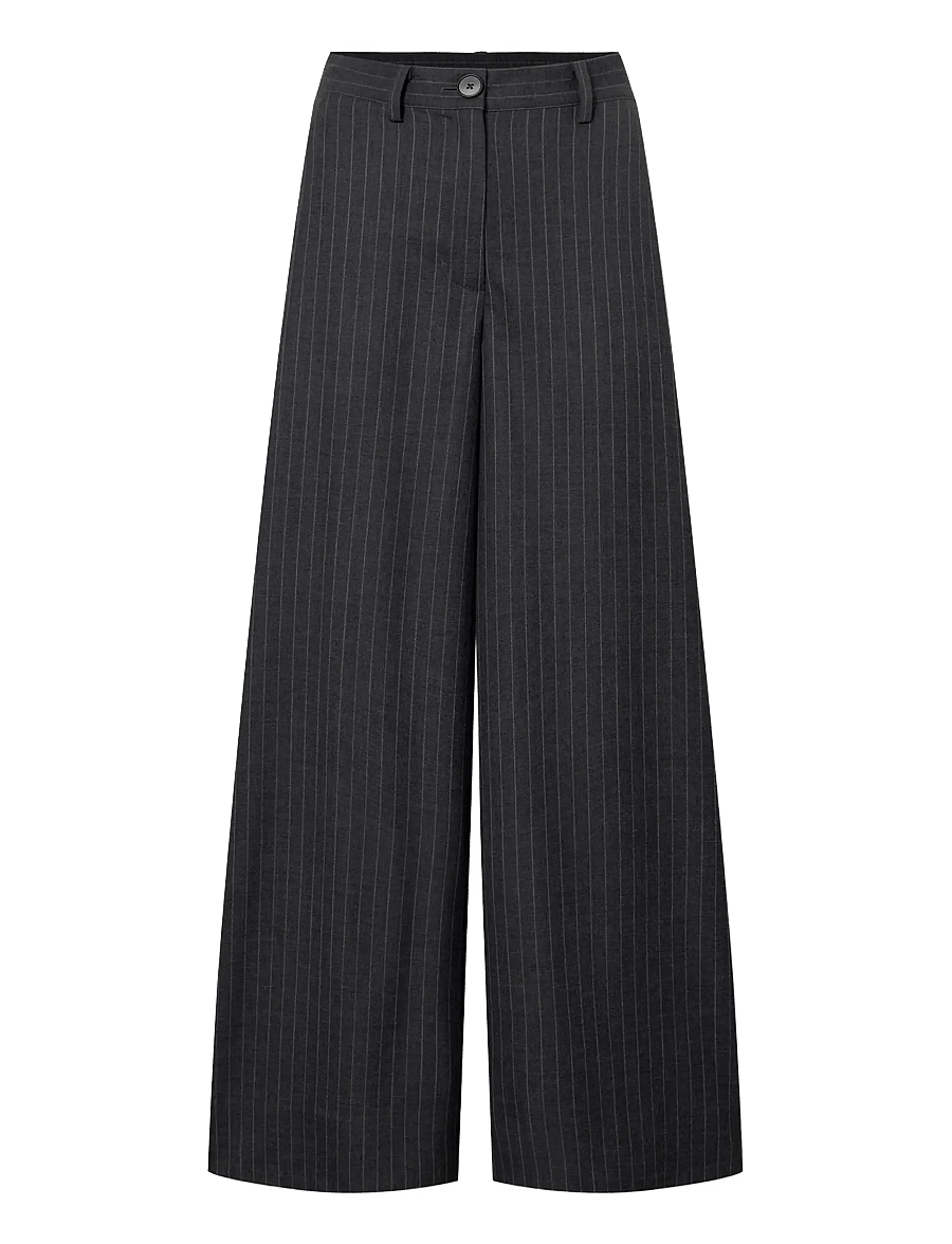 Rue de Tokyo - PAPINA WOOL PINSTRIPE - grey pinstripe - 1