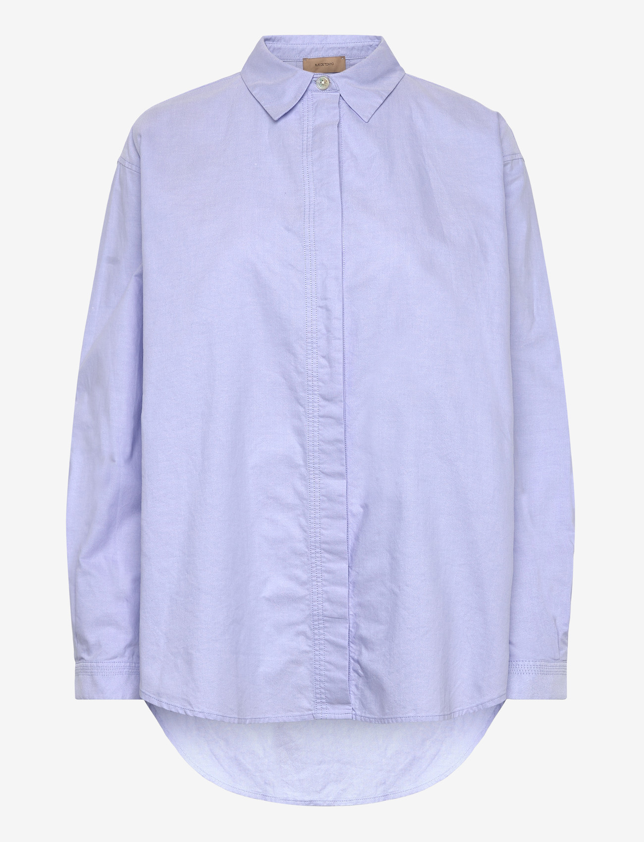 Rue de Tokyo - SHELBY SOLID OXFORD - langärmlige hemden - light blue - 0