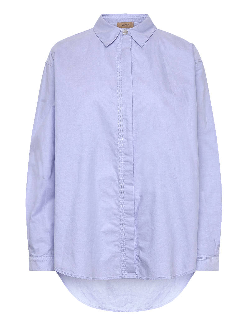 Rue de Tokyo - SHELBY SOLID OXFORD - langärmlige hemden - light blue - 0