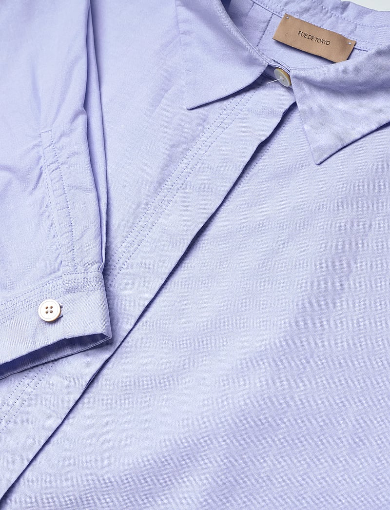 Rue de Tokyo - SHELBY SOLID OXFORD - langärmlige hemden - light blue - 2