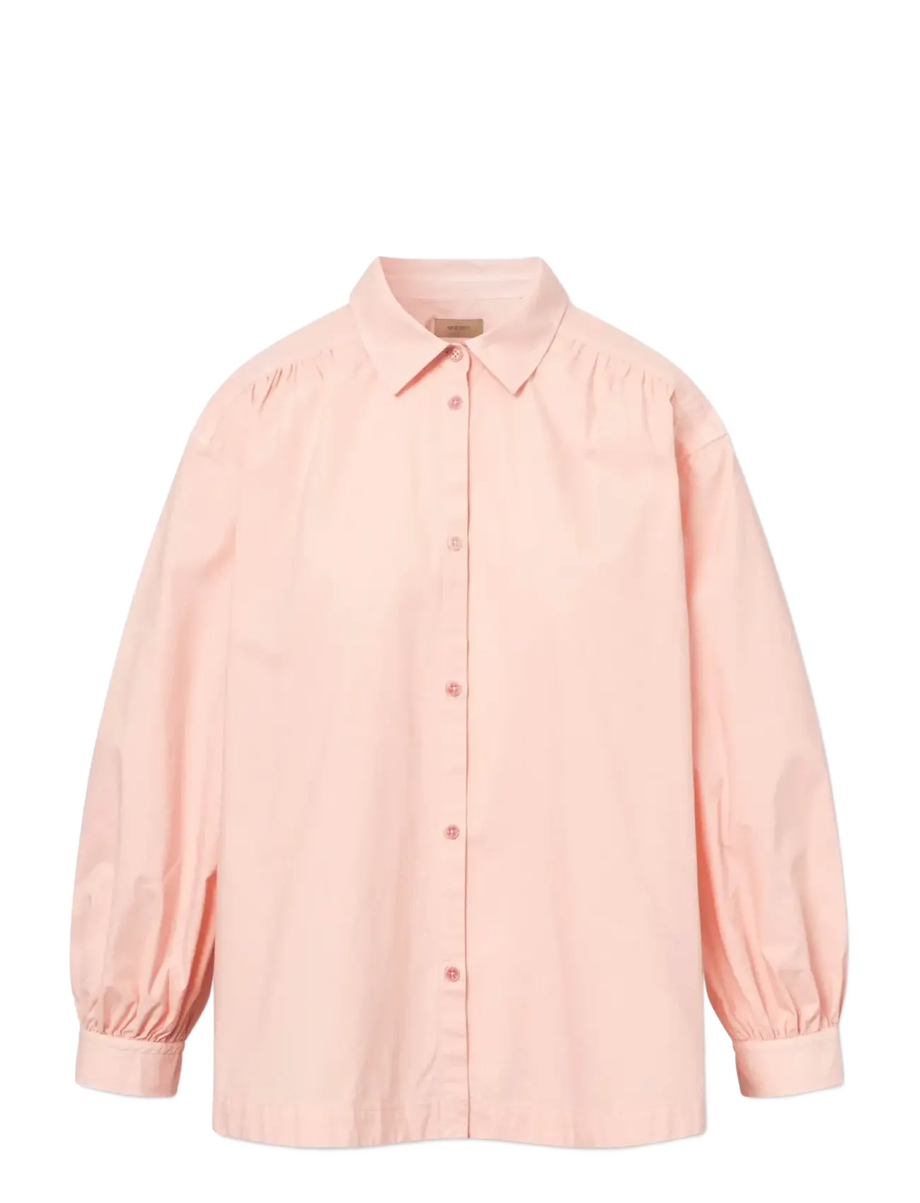 SLOAN ORGANIC GARMENT DYED POPLIN - POWDER PINK