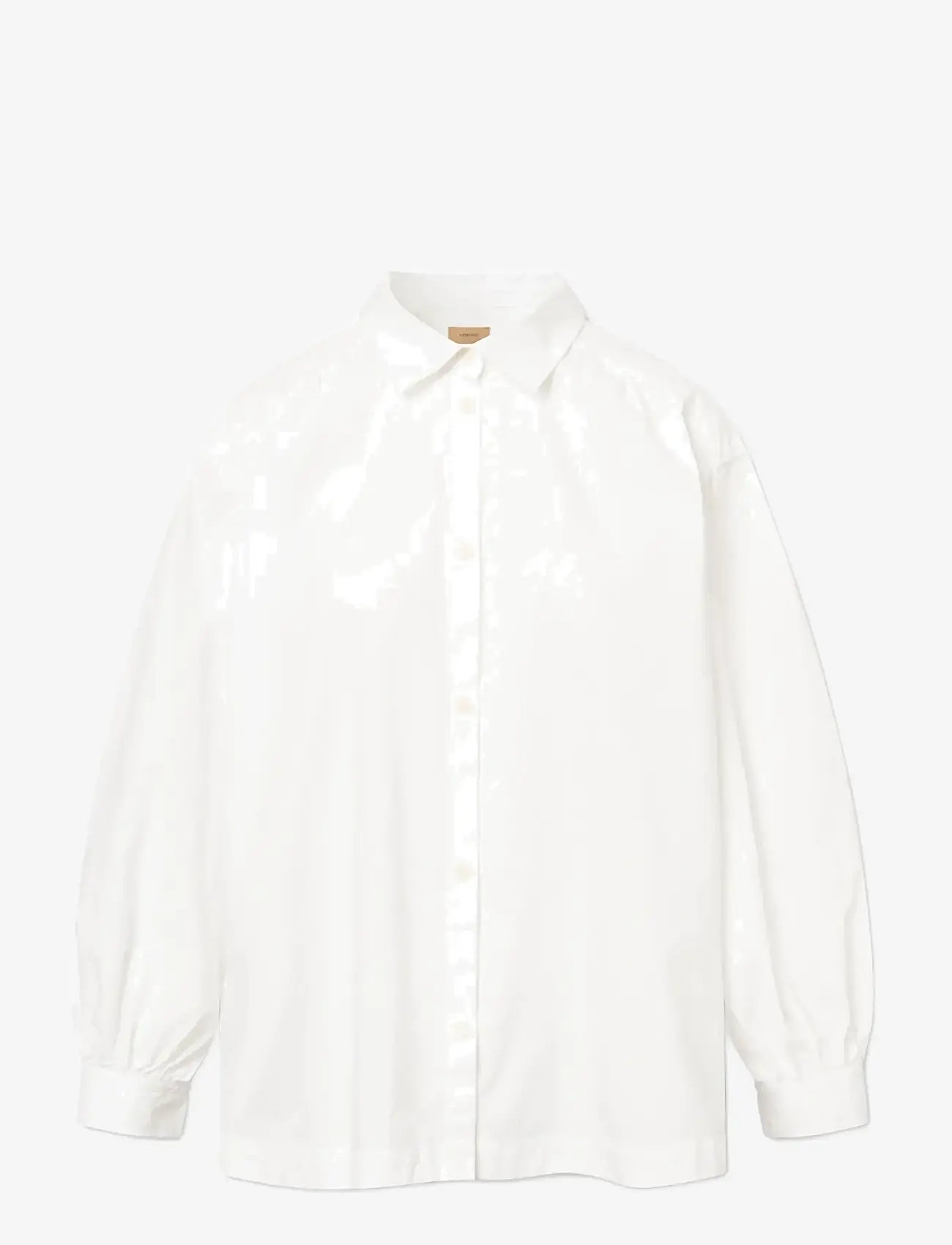 Rue de Tokyo - SLOAN ORGANIC GARMENT DYED POPLIN - denimskjorter - white - 1