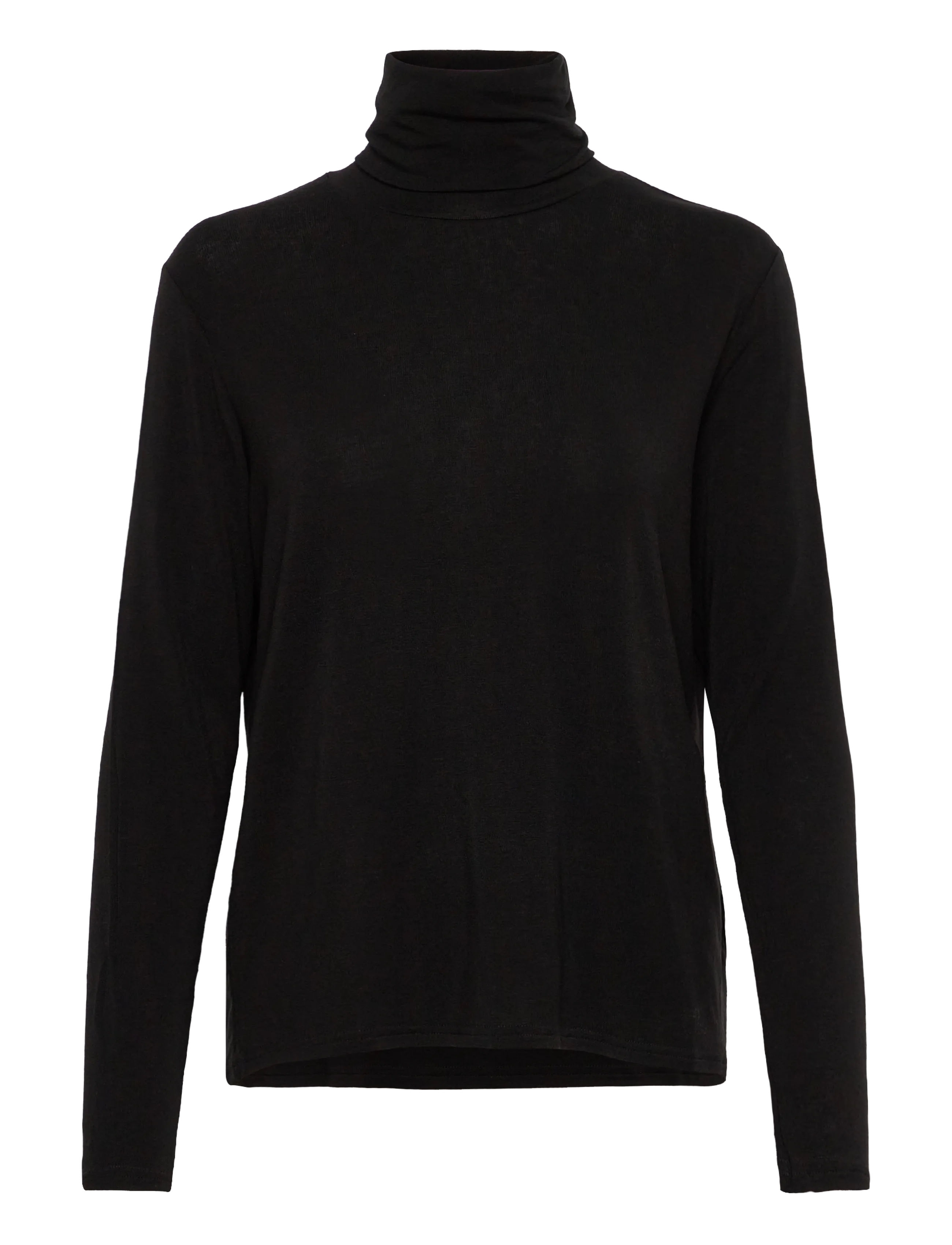 Rue de Tokyo TECA MERINO JERSEY - Nyheder - JET BLACK / black