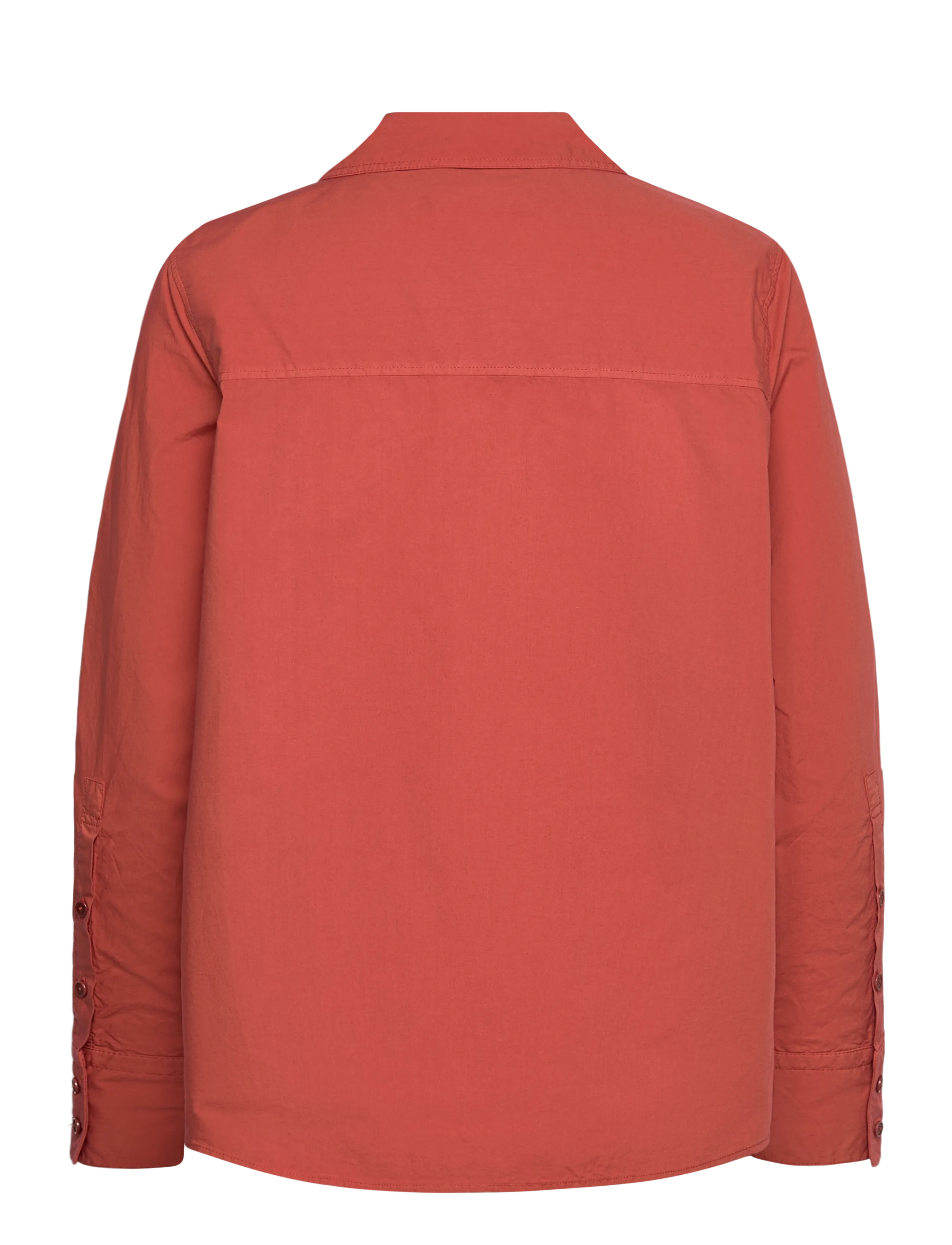 Rue de Tokyo - SPARROW GARMENT DYED POPLIN - long-sleeved shirts - faded rust - 1