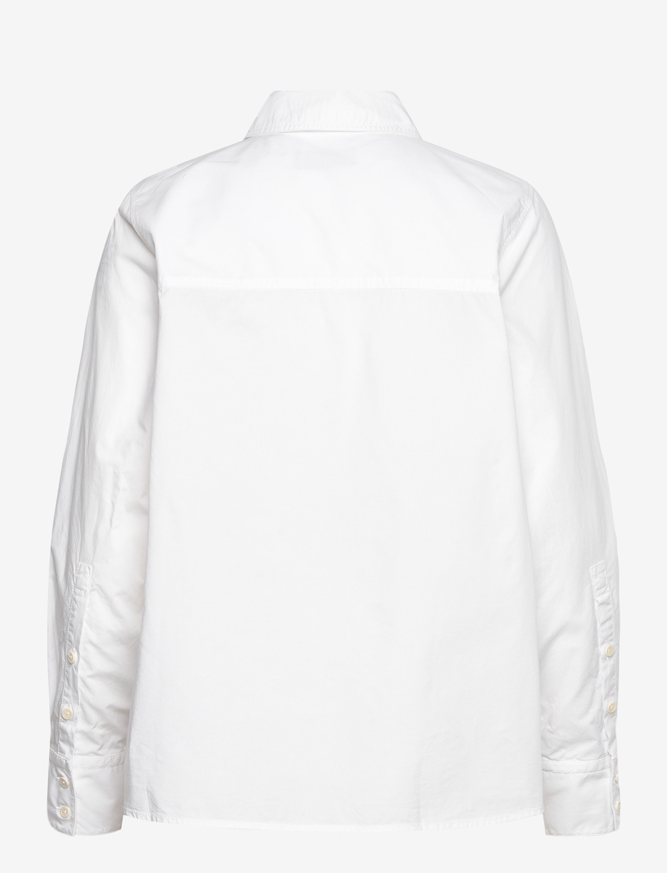 Rue de Tokyo - SPARROW GARMENT DYED POPLIN - langärmlige hemden - white - 1