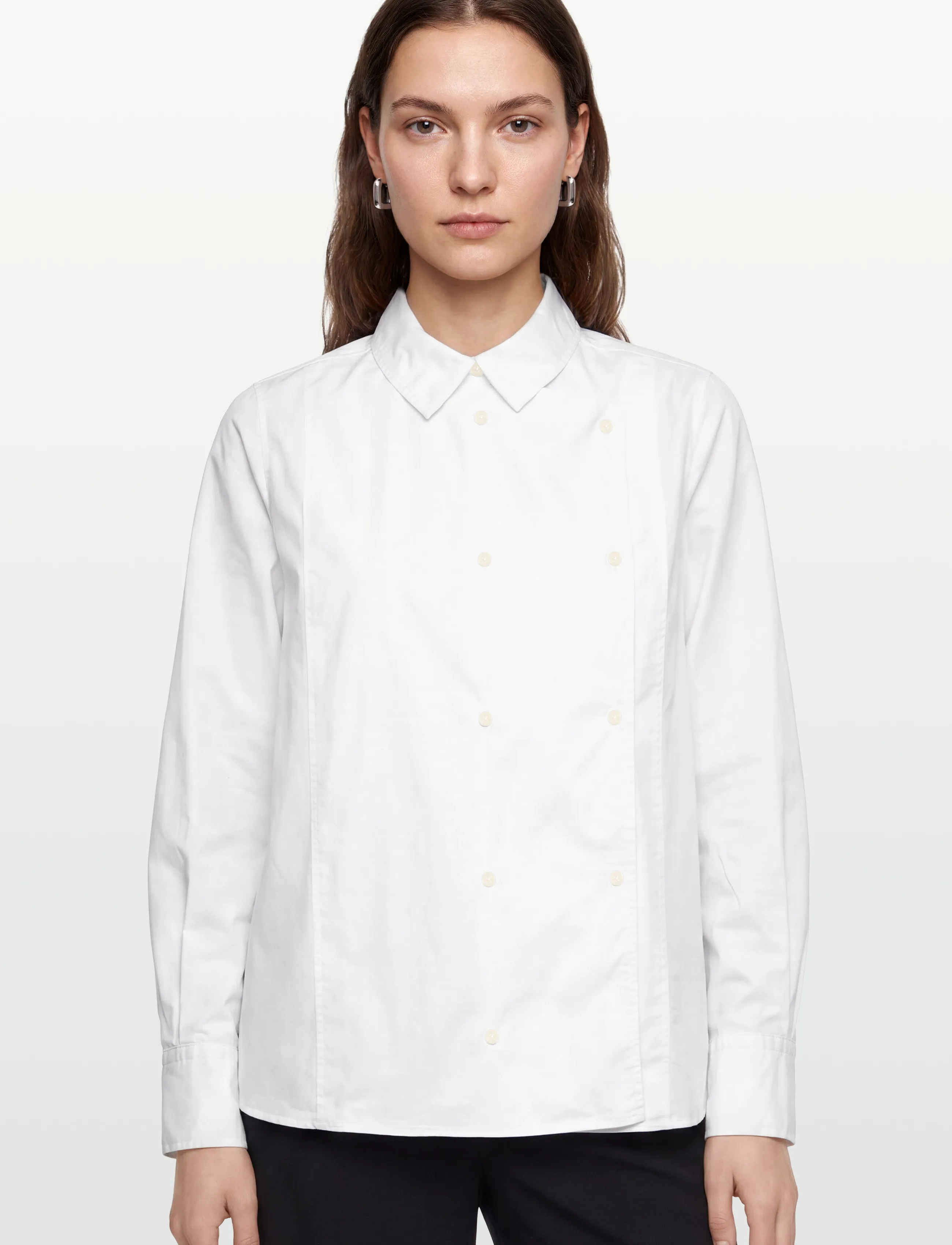 Rue de Tokyo - SPARROW GARMENT DYED POPLIN - langærmede skjorter - white - 4