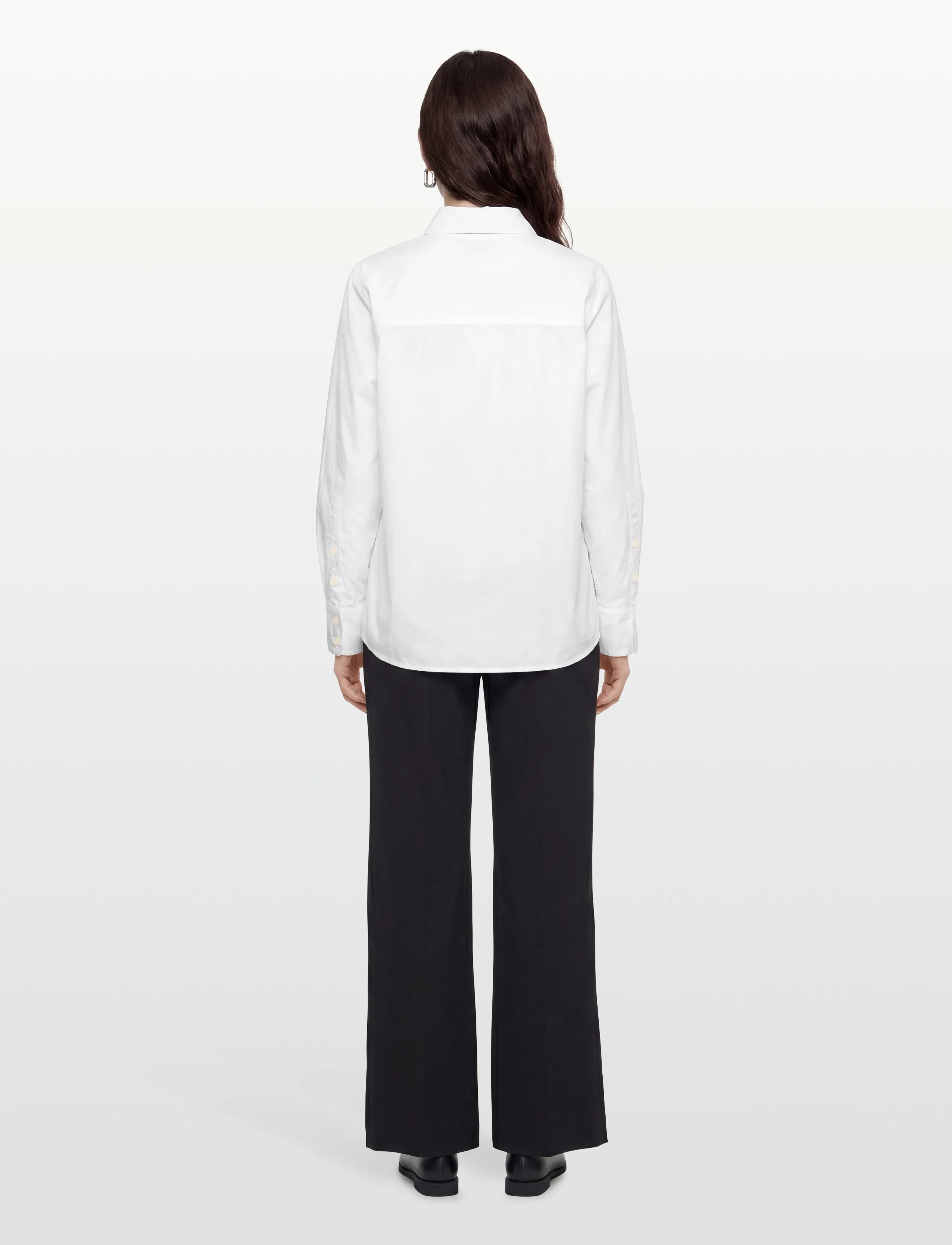 Rue de Tokyo - SPARROW GARMENT DYED POPLIN - langærmede skjorter - white - 5