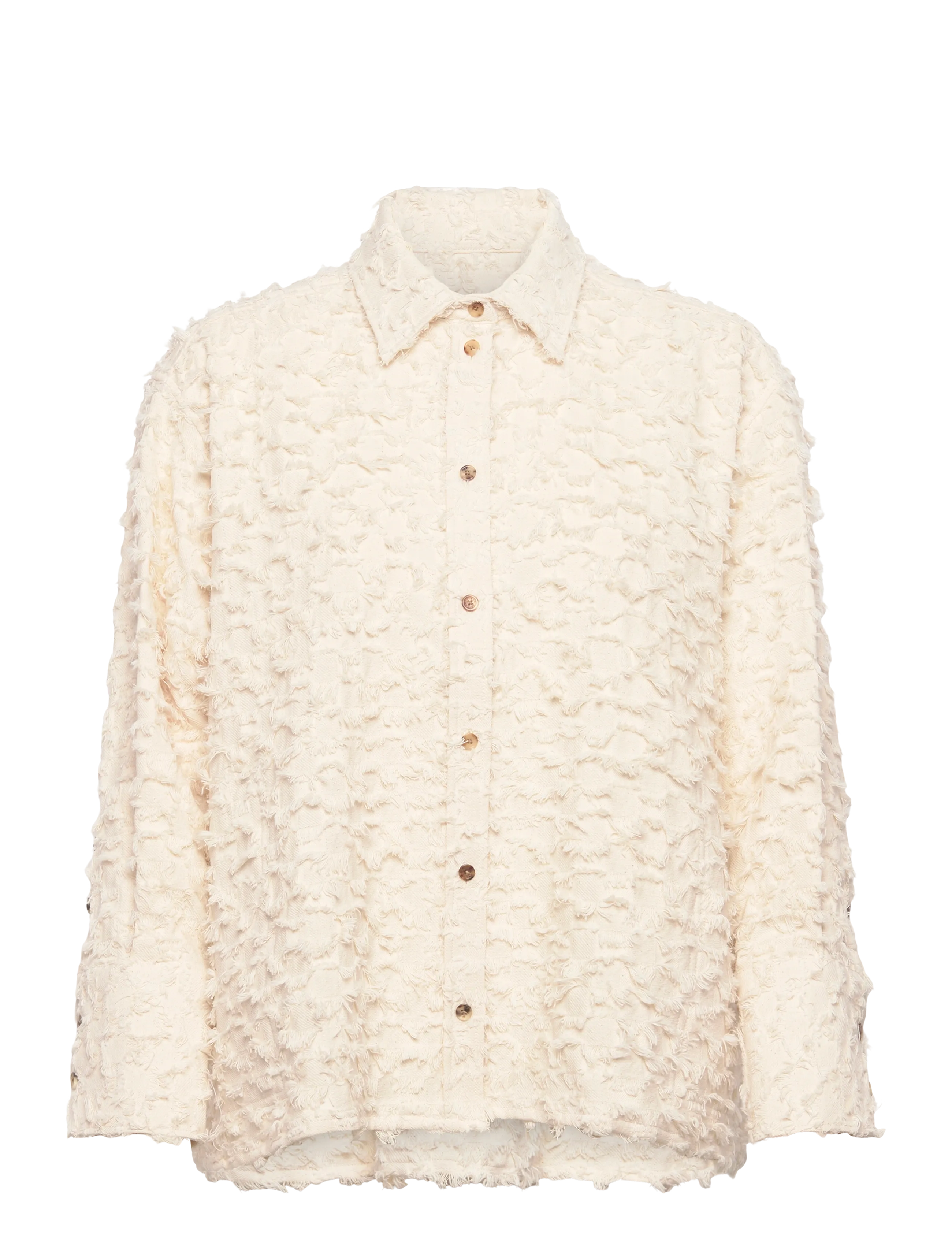 Rue de Tokyo SEKE TWILL FIL DE COUPE - Söfn - RAW WHITE / beige