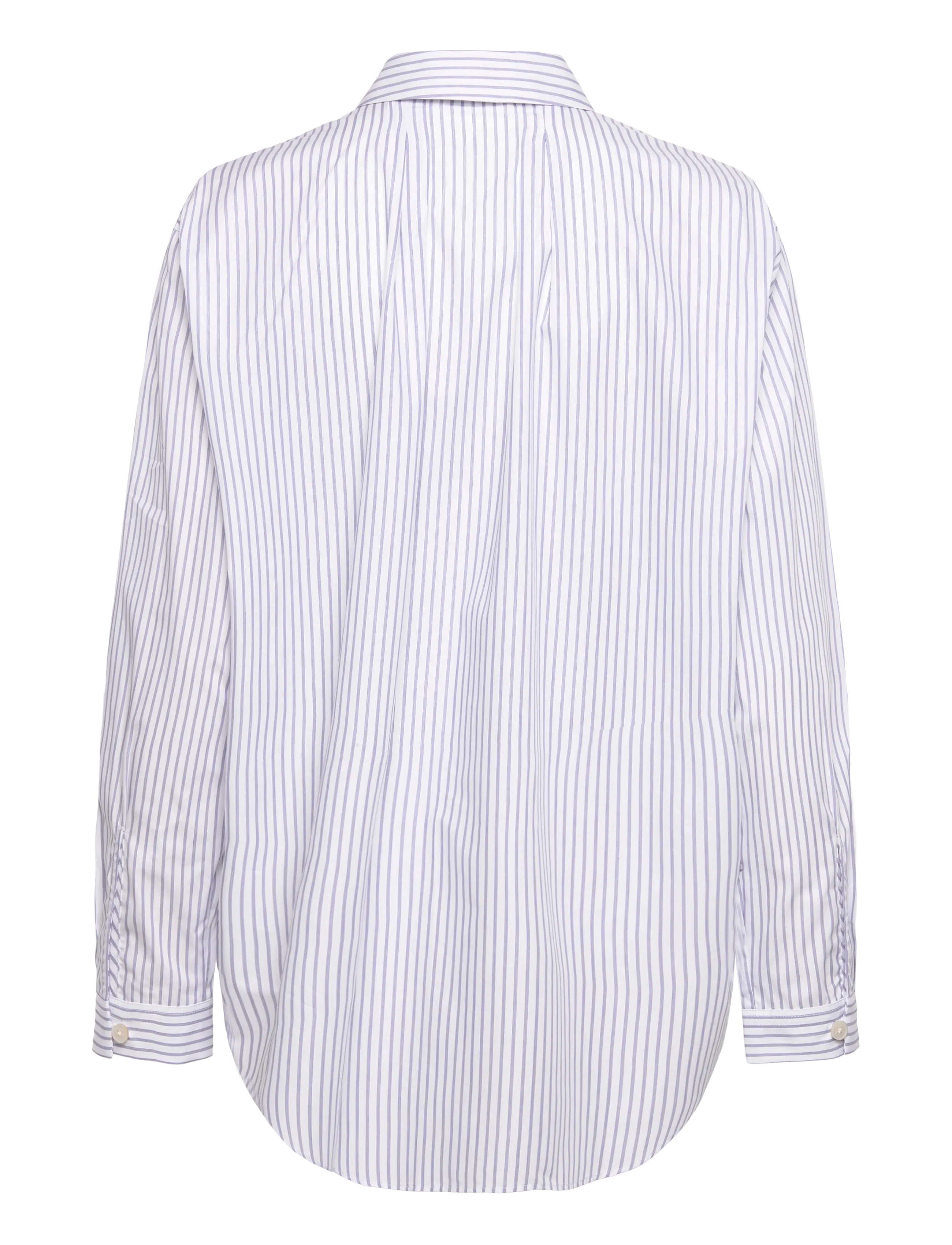 Rue de Tokyo - SHELBY STRIPED SHIRTING - langærmede skjorter - navy triple stripe - 2