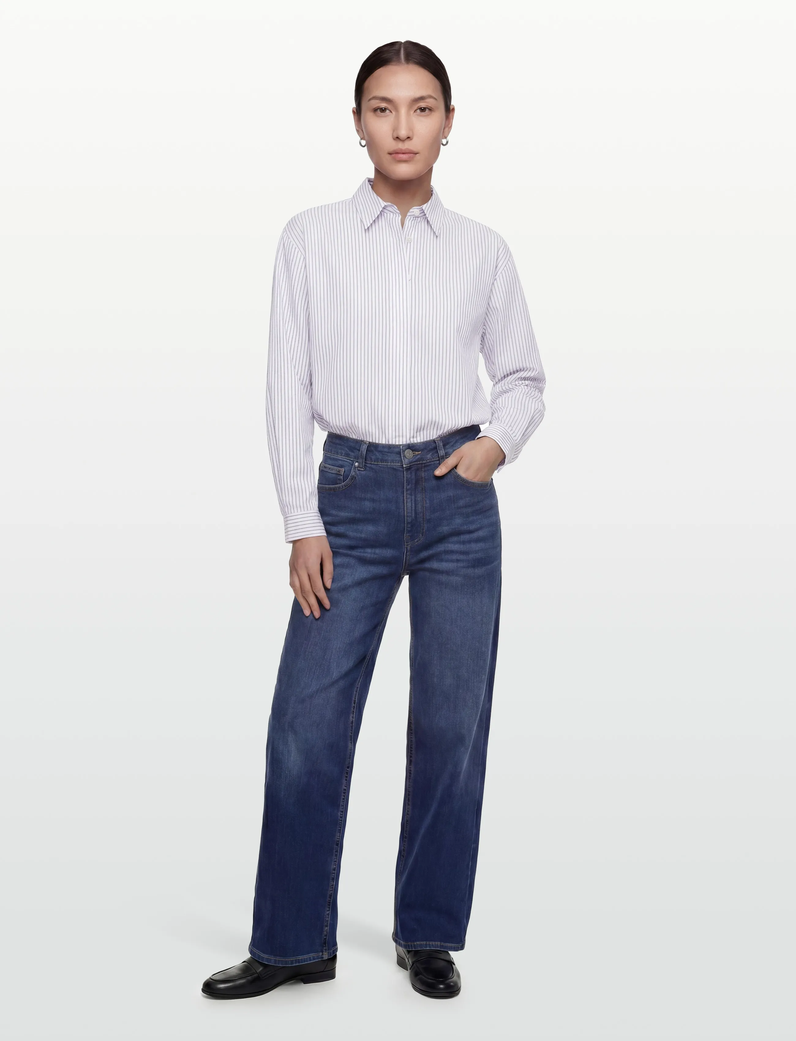 Shelby Striped Shirting