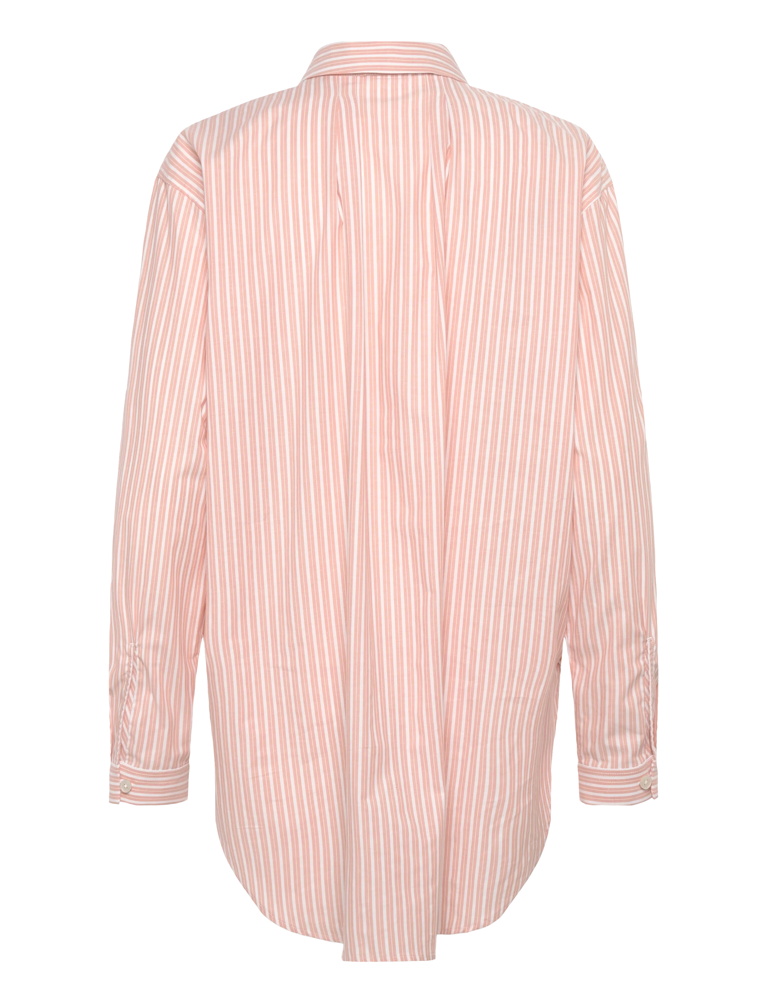 Rue de Tokyo - SHELBY STRIPED SHIRTING - jeanshemden - white apricot stripe - 1