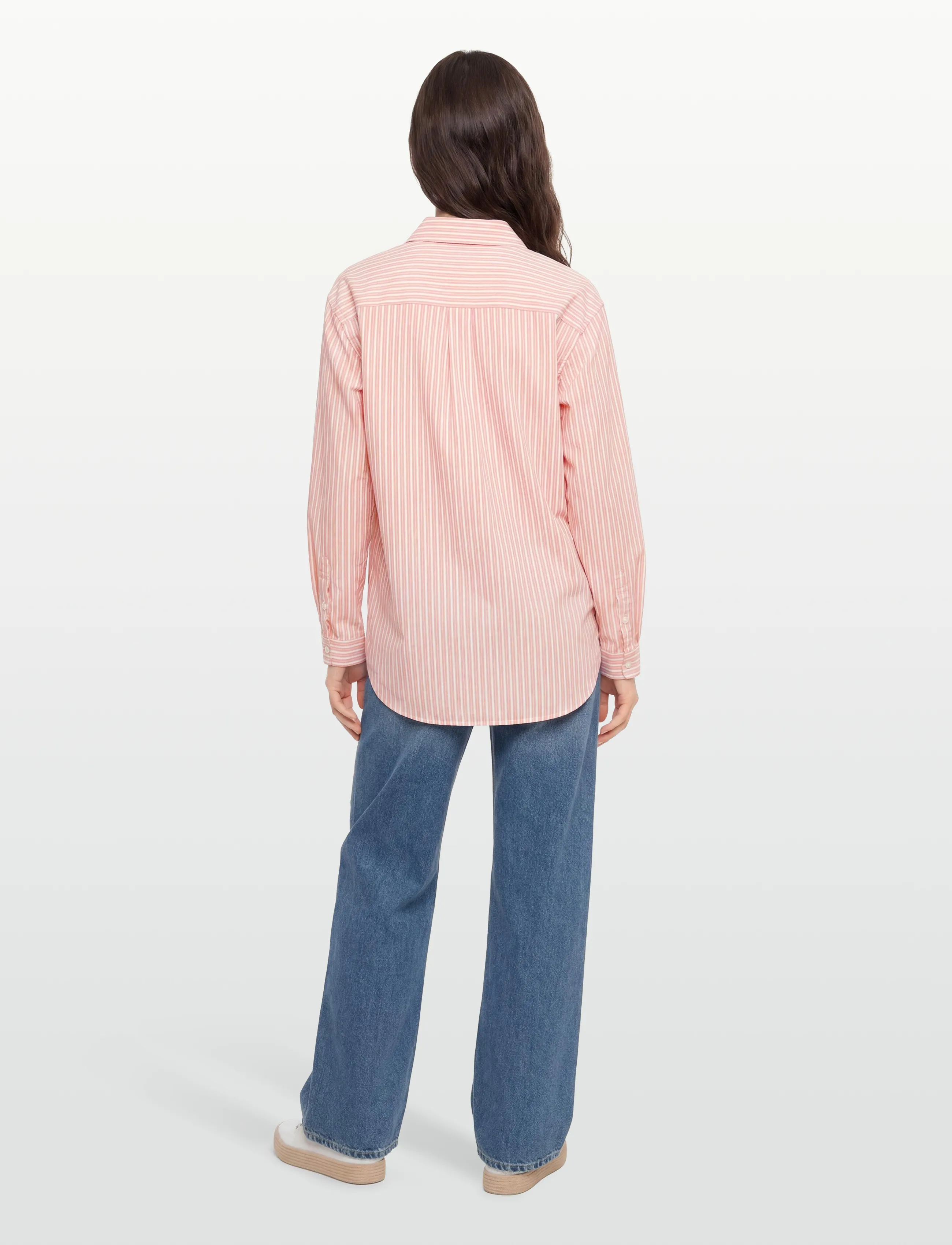 Rue de Tokyo Shelby Striped Shirting skjortor dam – bild 3