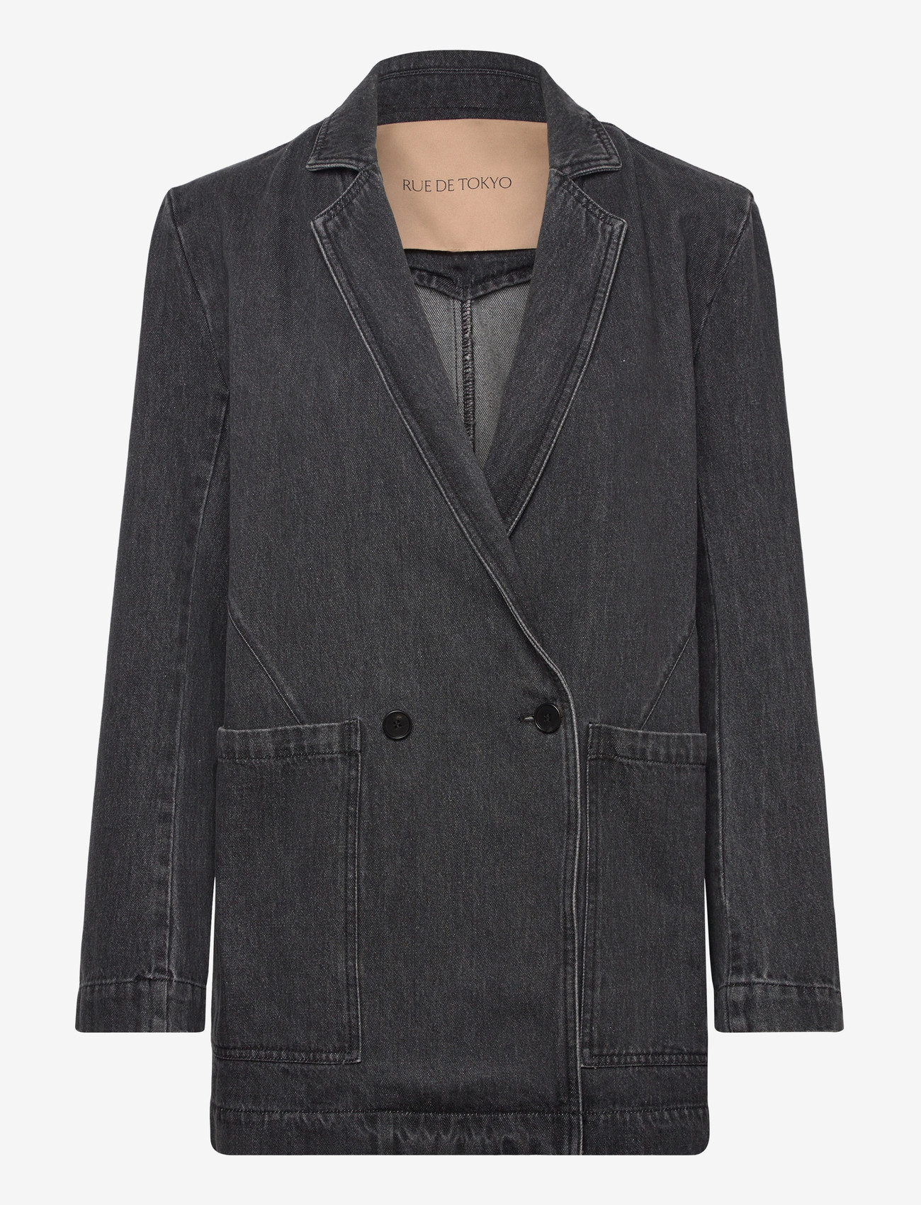 Rue de Tokyo - CHARLI DENIM - vårjackor - black - 0