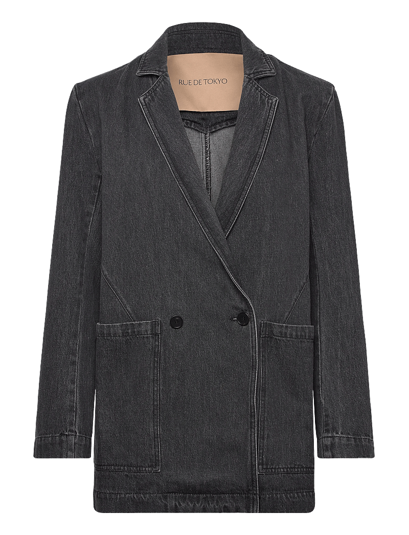 Rue de Tokyo - CHARLI DENIM - vårjackor - black - 0