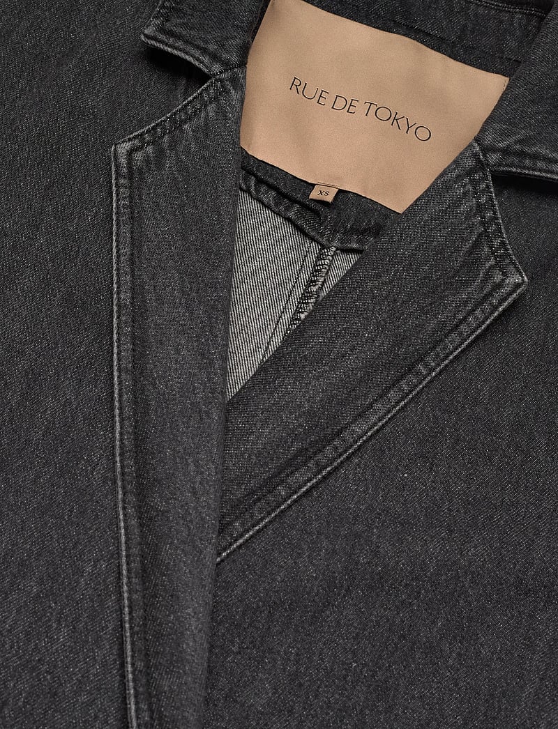 Rue de Tokyo - CHARLI DENIM - vårjackor - black - 2