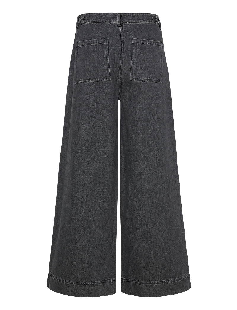 Rue de Tokyo - PATTY DENIM - brede jeans - black - 2