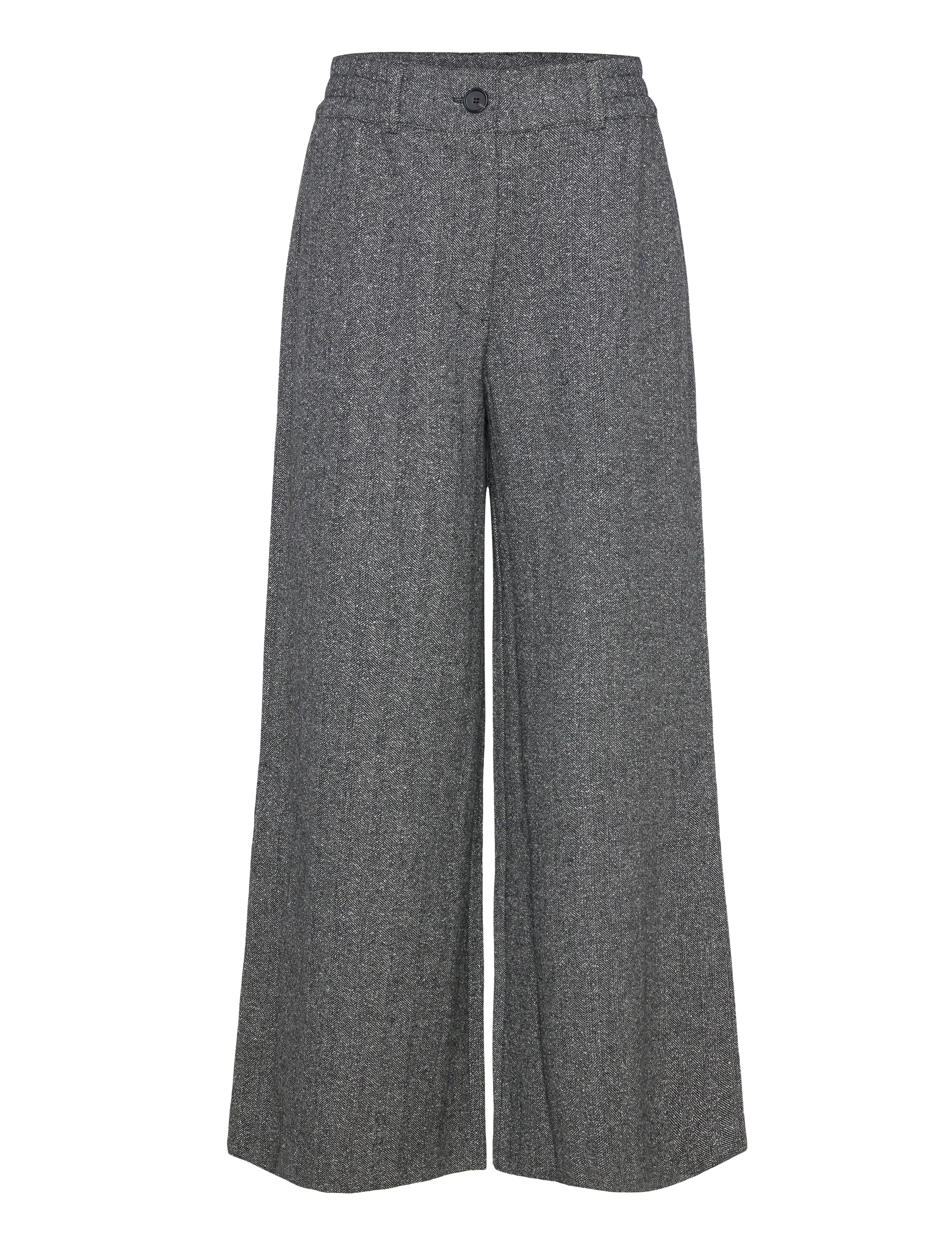 PEACH HERRINGBONE BOUCLE - BLACK/WHITE