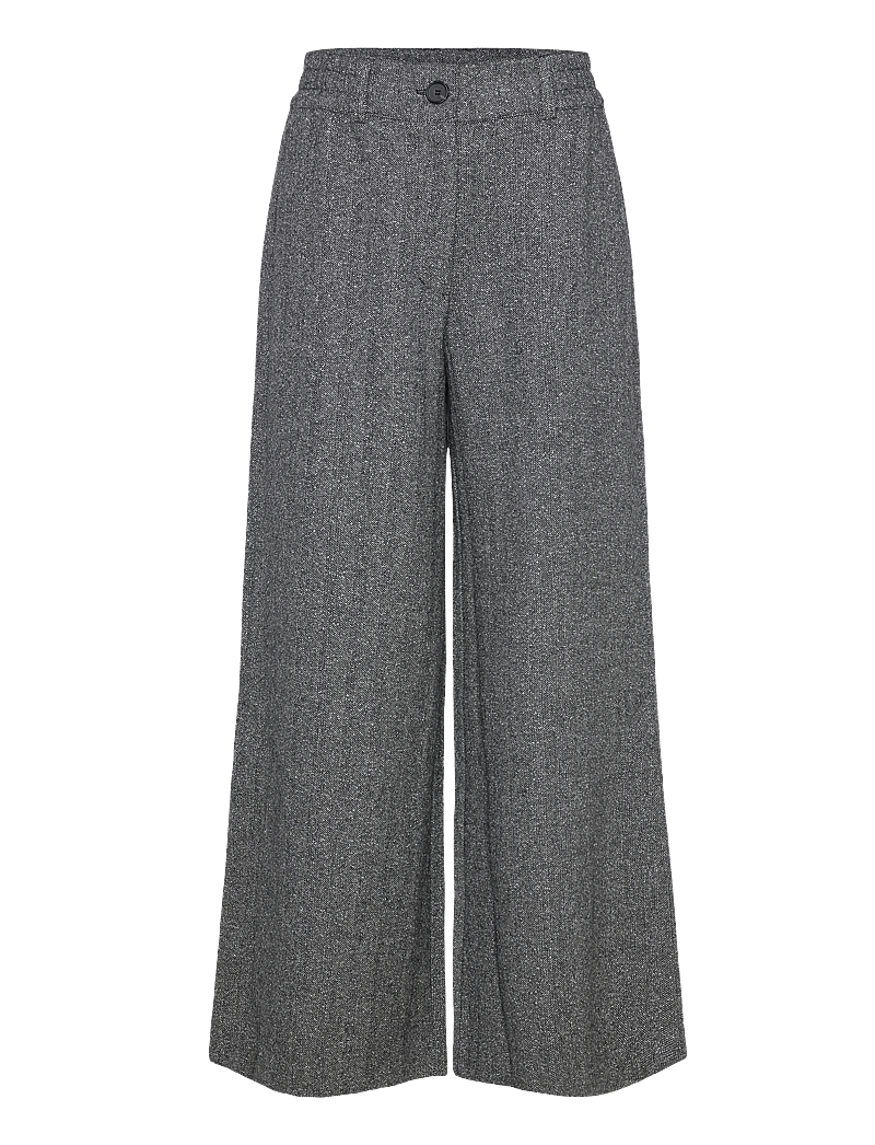 Rue de Tokyo - PEACH HERRINGBONE BOUCLE - formell - black/white - 0