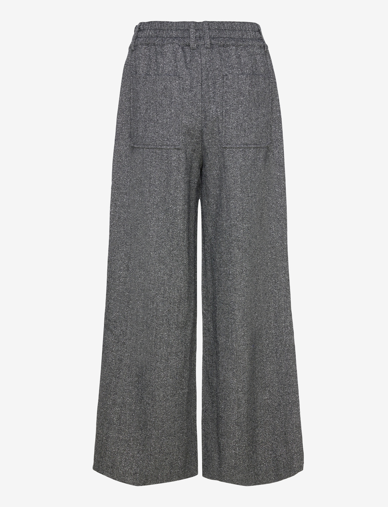 Rue de Tokyo - PEACH HERRINGBONE BOUCLE - formell - black/white - 1