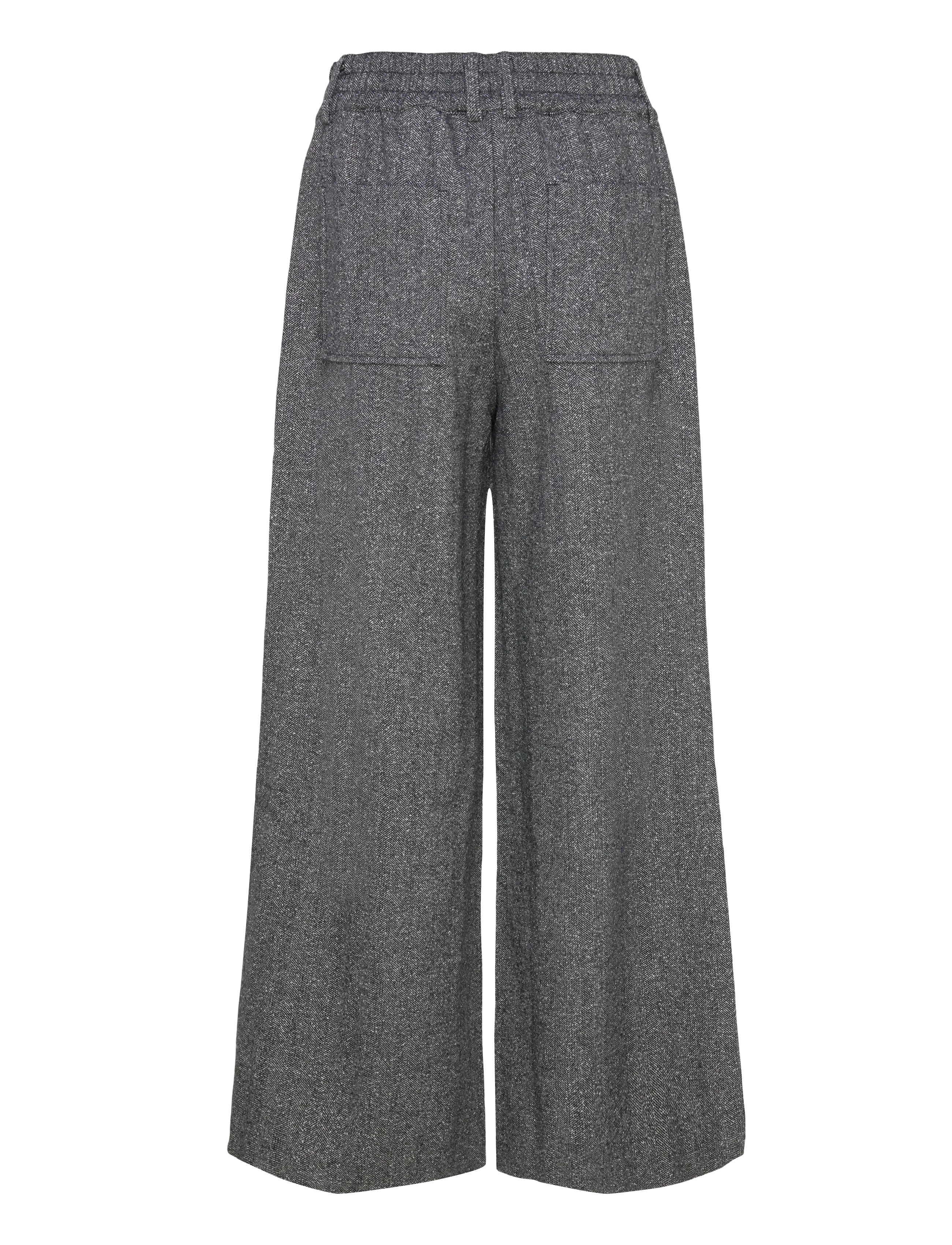 Rue de Tokyo - PEACH HERRINGBONE BOUCLE - festtøj til outletpriser - black/white - 1