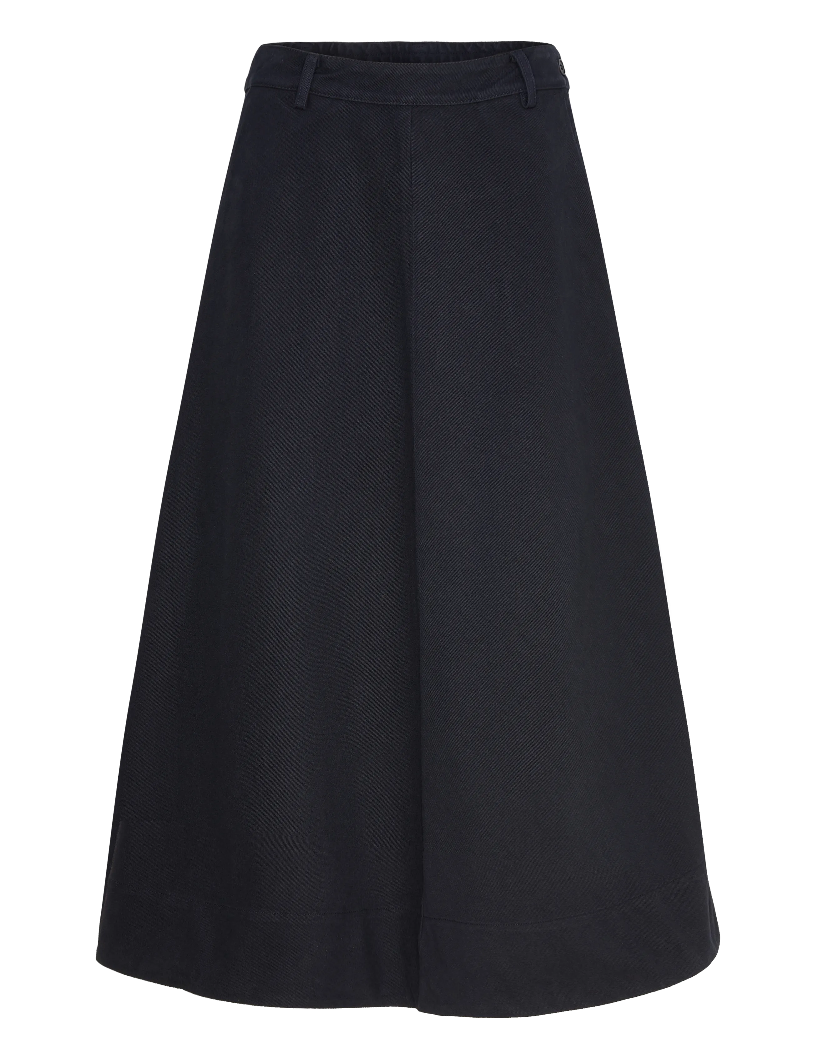 Rue de Tokyo PRYMA FADED TWILL - Nederdele - DARK NAVY / navy