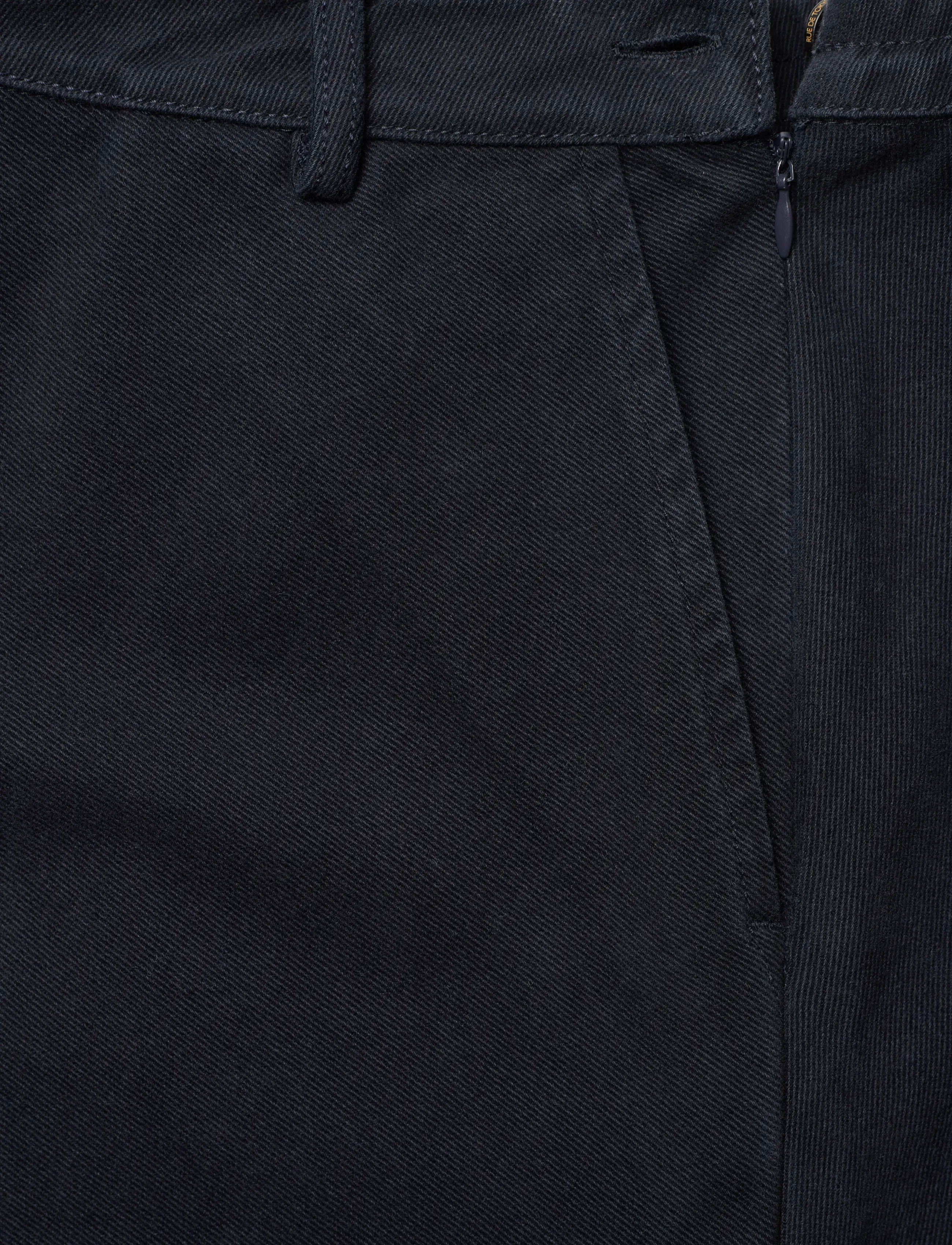 Rue de Tokyo - PRYMA FADED TWILL - midi nederdele - dark navy - 2