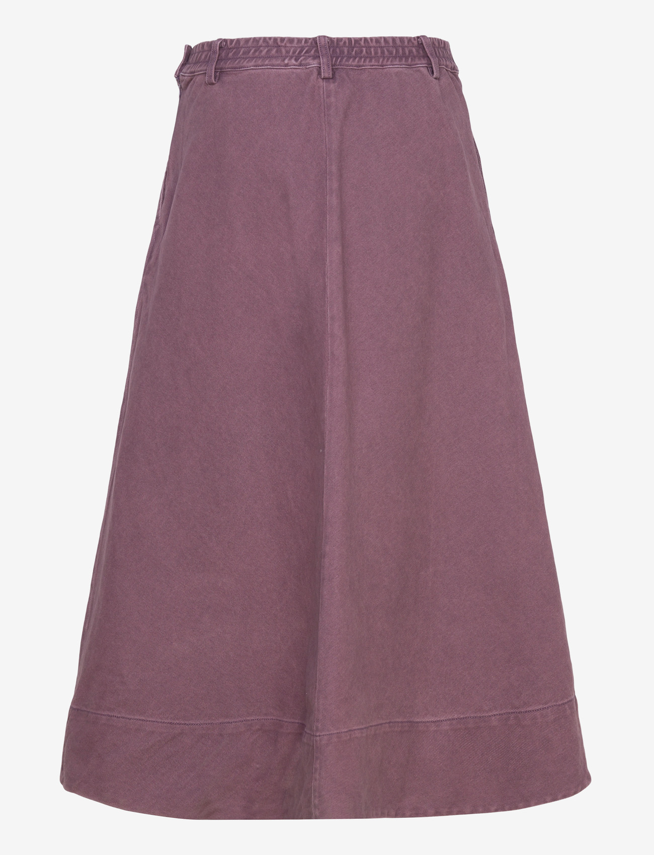 Rue de Tokyo - PRYMA FADED TWILL - midi-röcke - faded mauve - 1