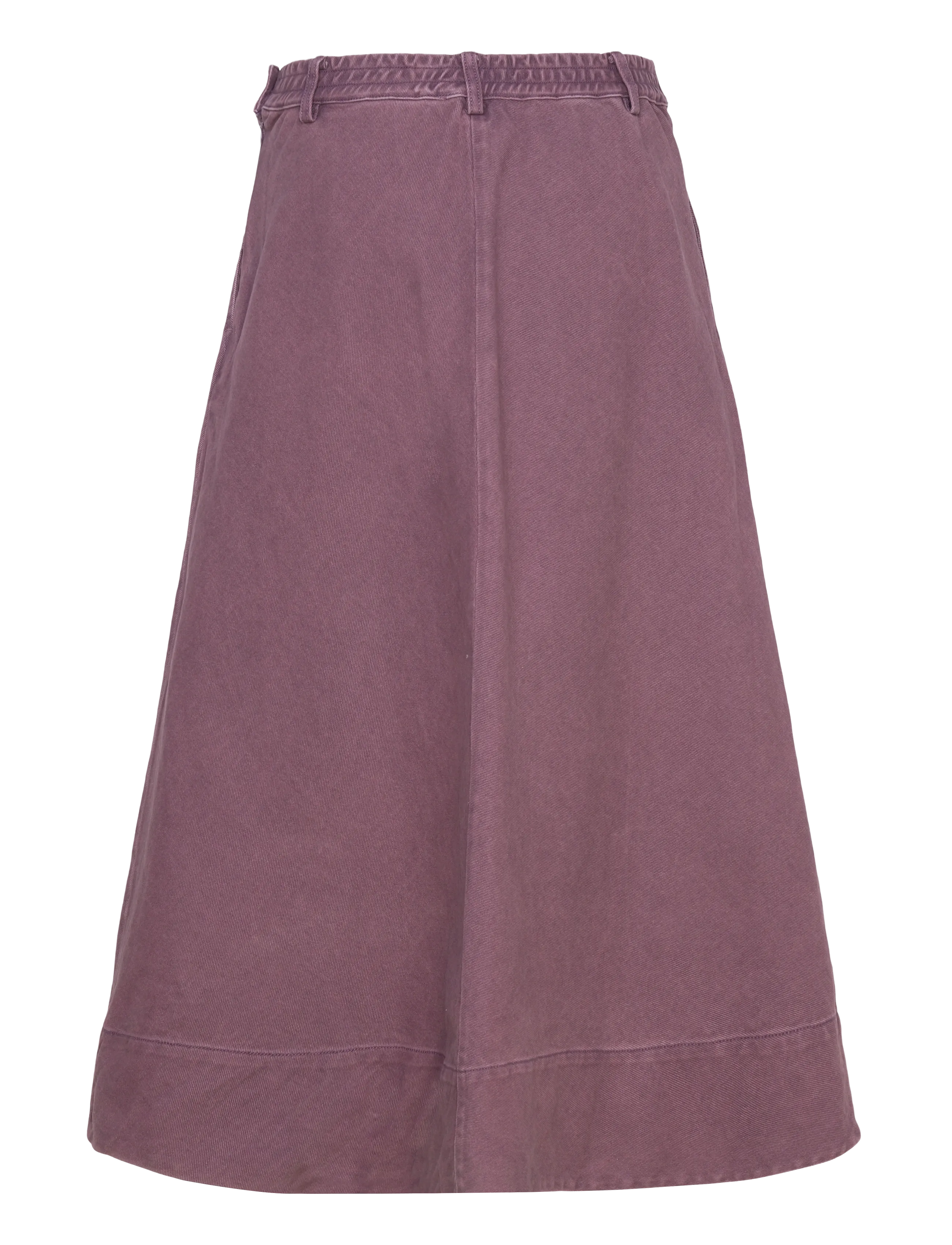 Rue de Tokyo - PRYMA FADED TWILL - midi-röcke - faded mauve - 1