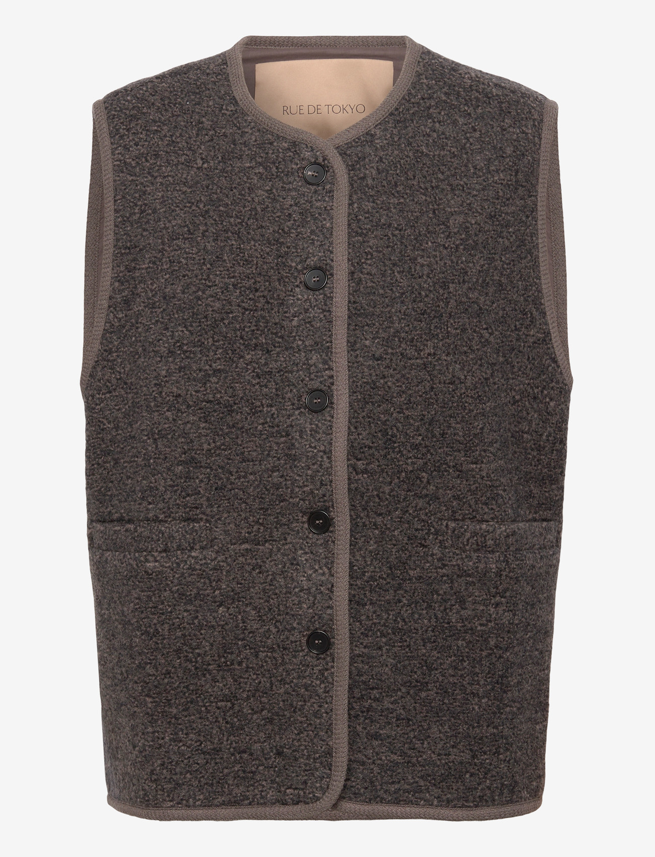 Rue de Tokyo - CASI TEDDY - westen - dark grey - 0