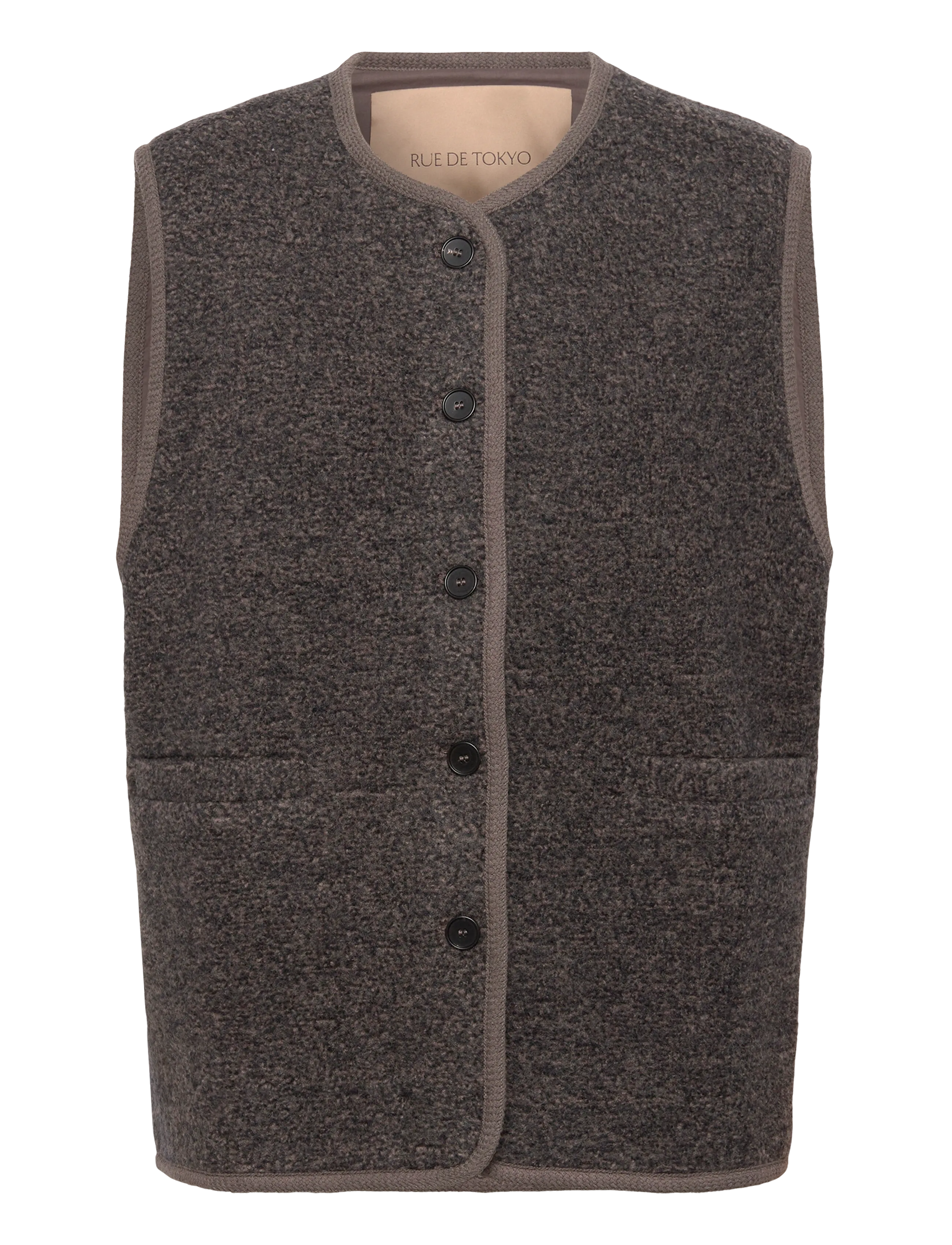 Rue de Tokyo CASI TEDDY - Rue de Tokyo - DARK GREY / grey