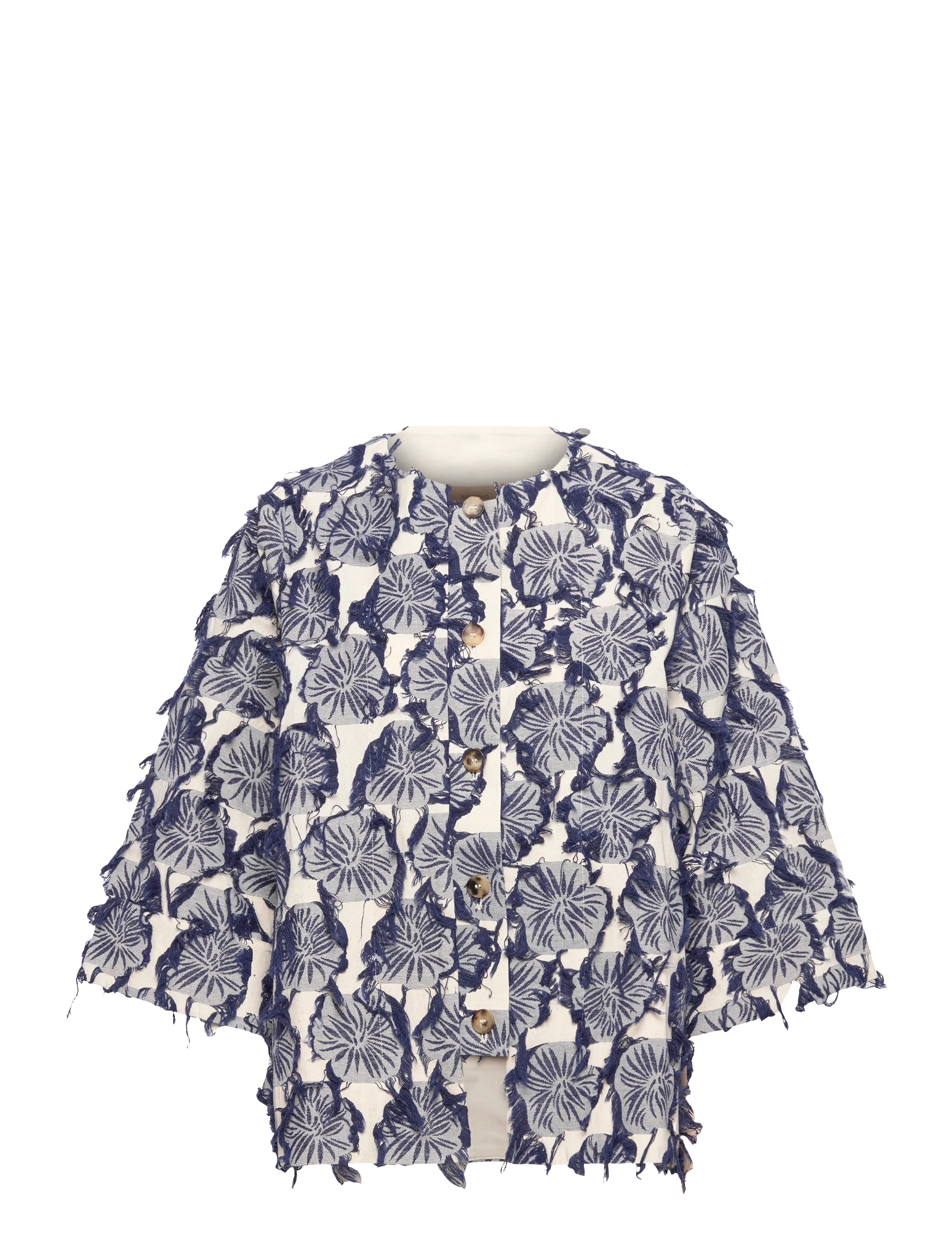 Rue de Tokyo SUN FIL COUPE FLOWER - Rue de Tokyo - NAVY/SAND / navy